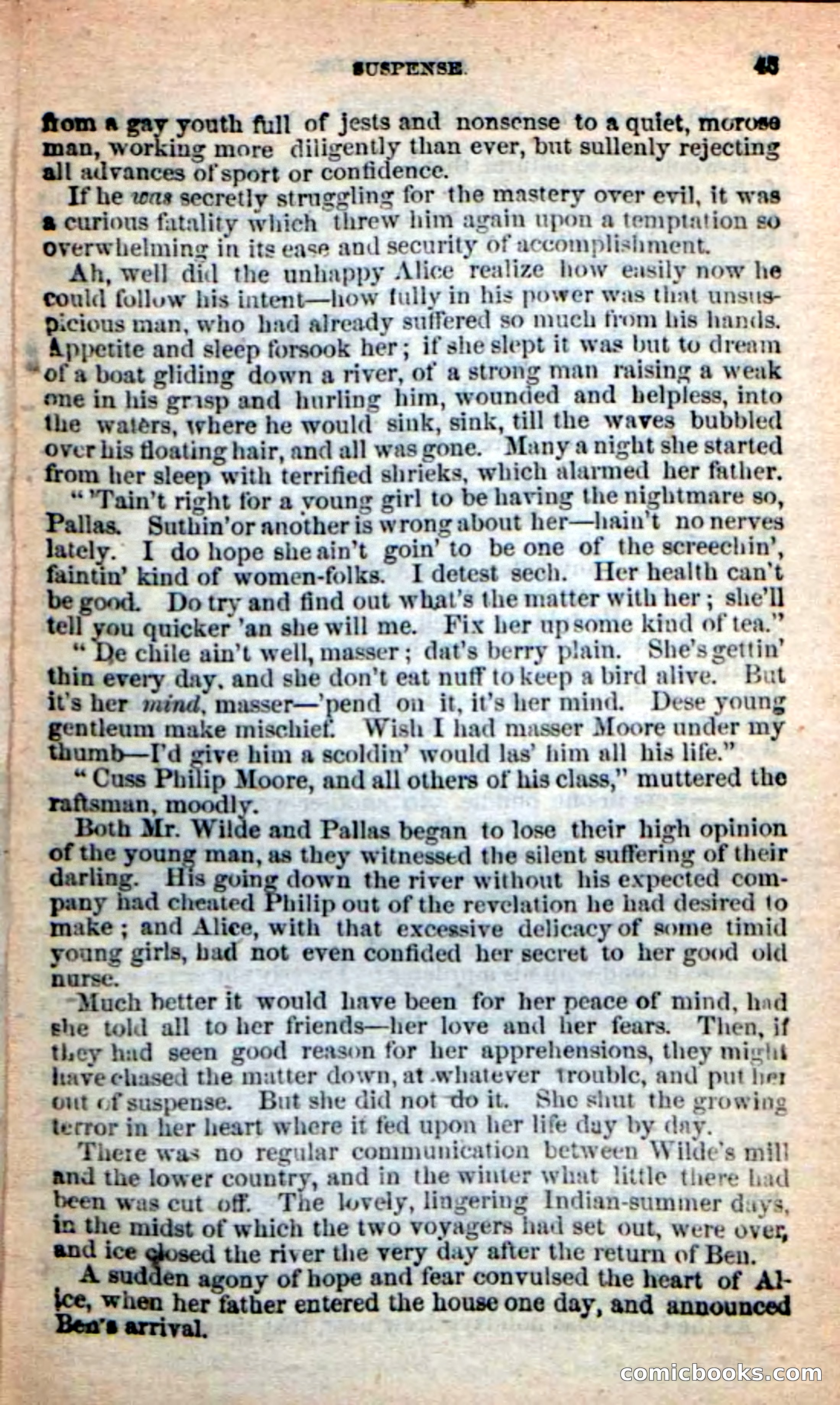 Beadle's New Dime Novels: Alice Wilde — page 41 of 100