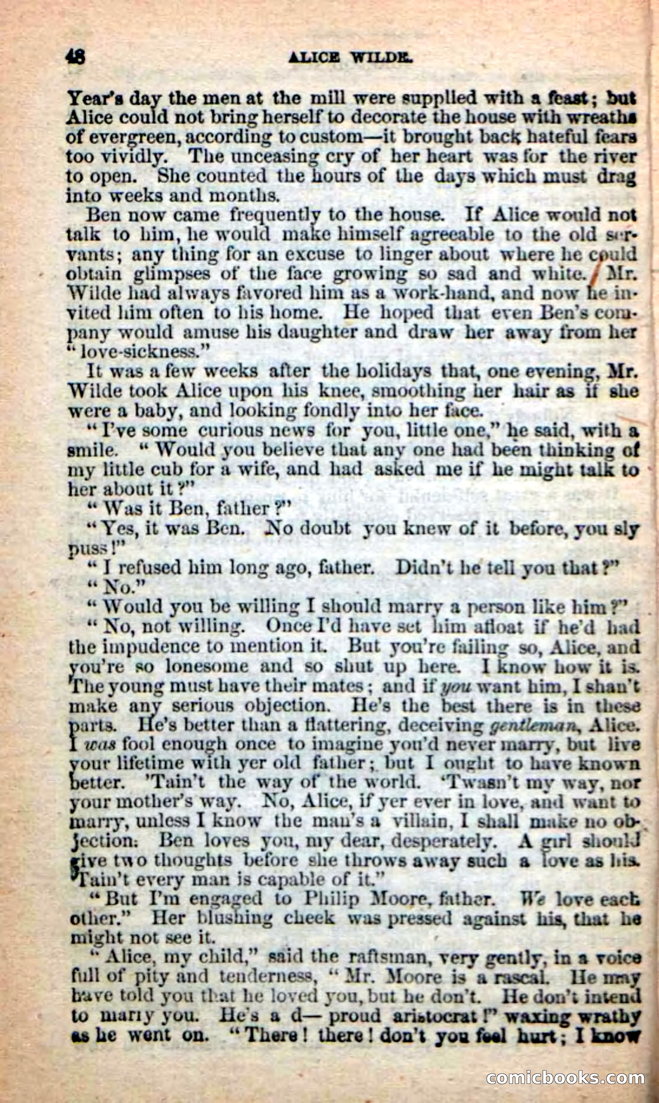 Beadle's New Dime Novels: Alice Wilde — page 44 of 100