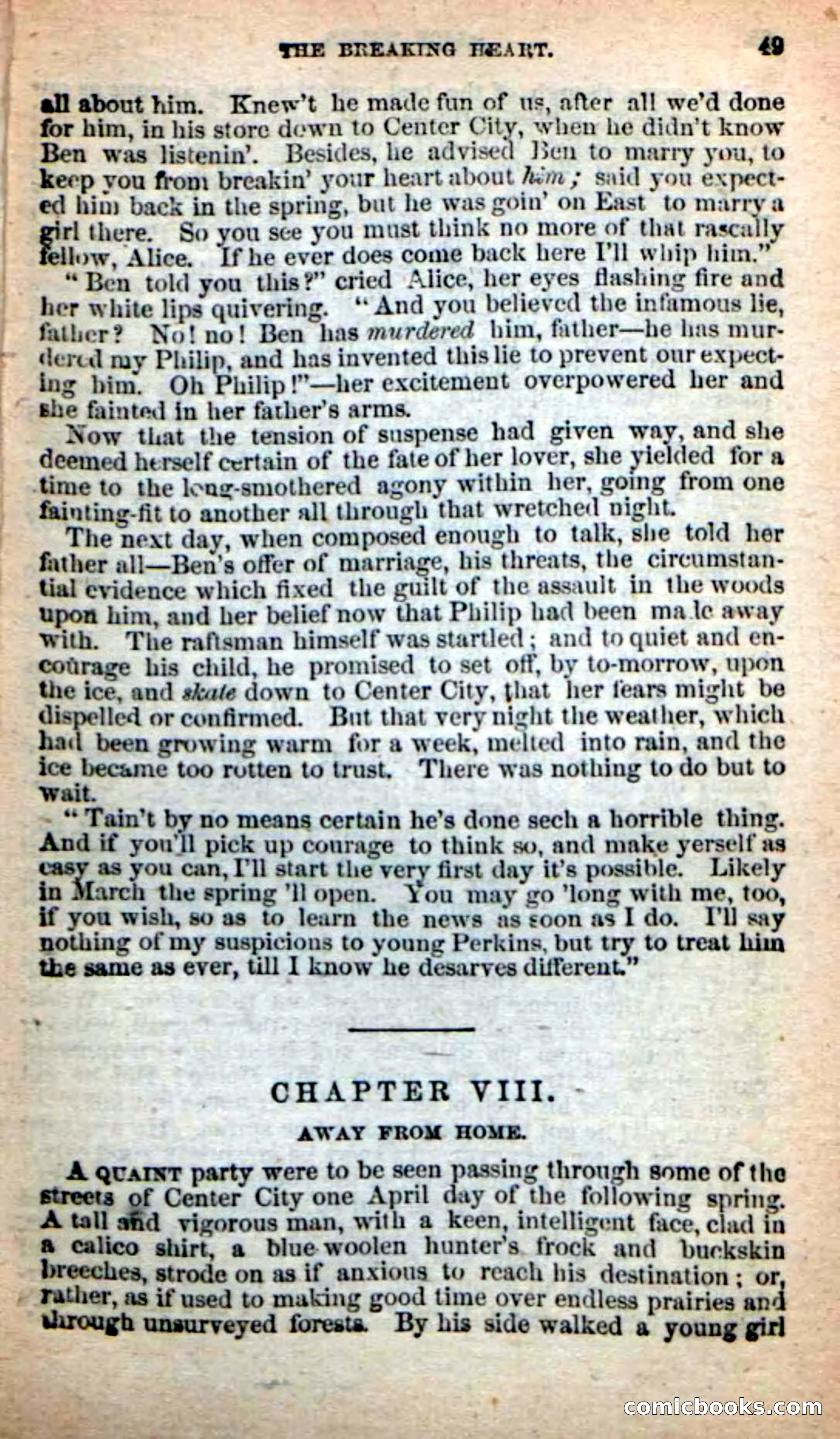 Beadle's New Dime Novels: Alice Wilde — page 45 of 100