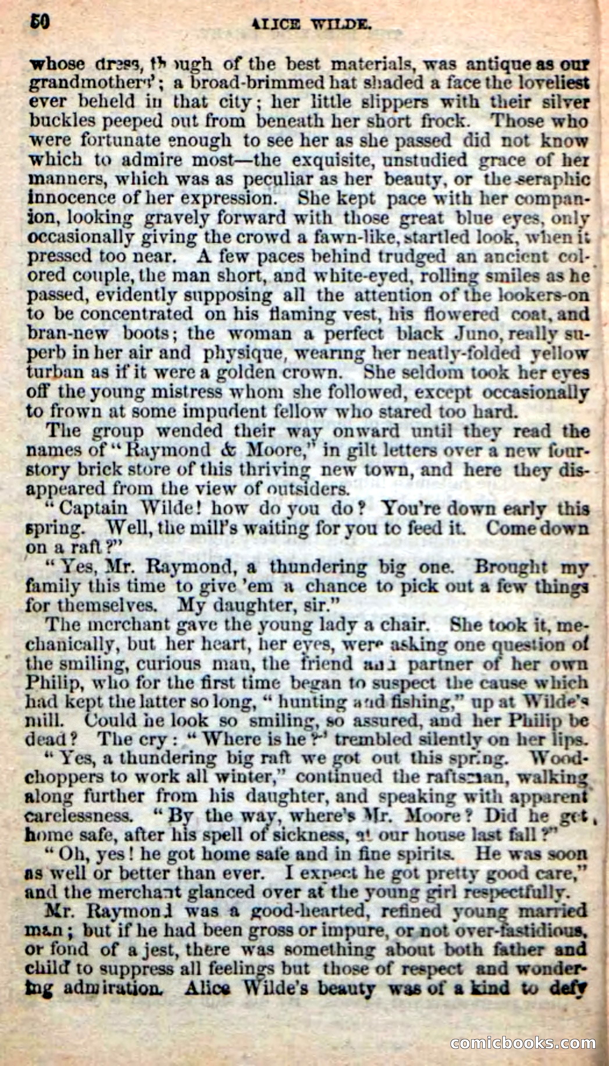 Beadle's New Dime Novels: Alice Wilde — page 46 of 100