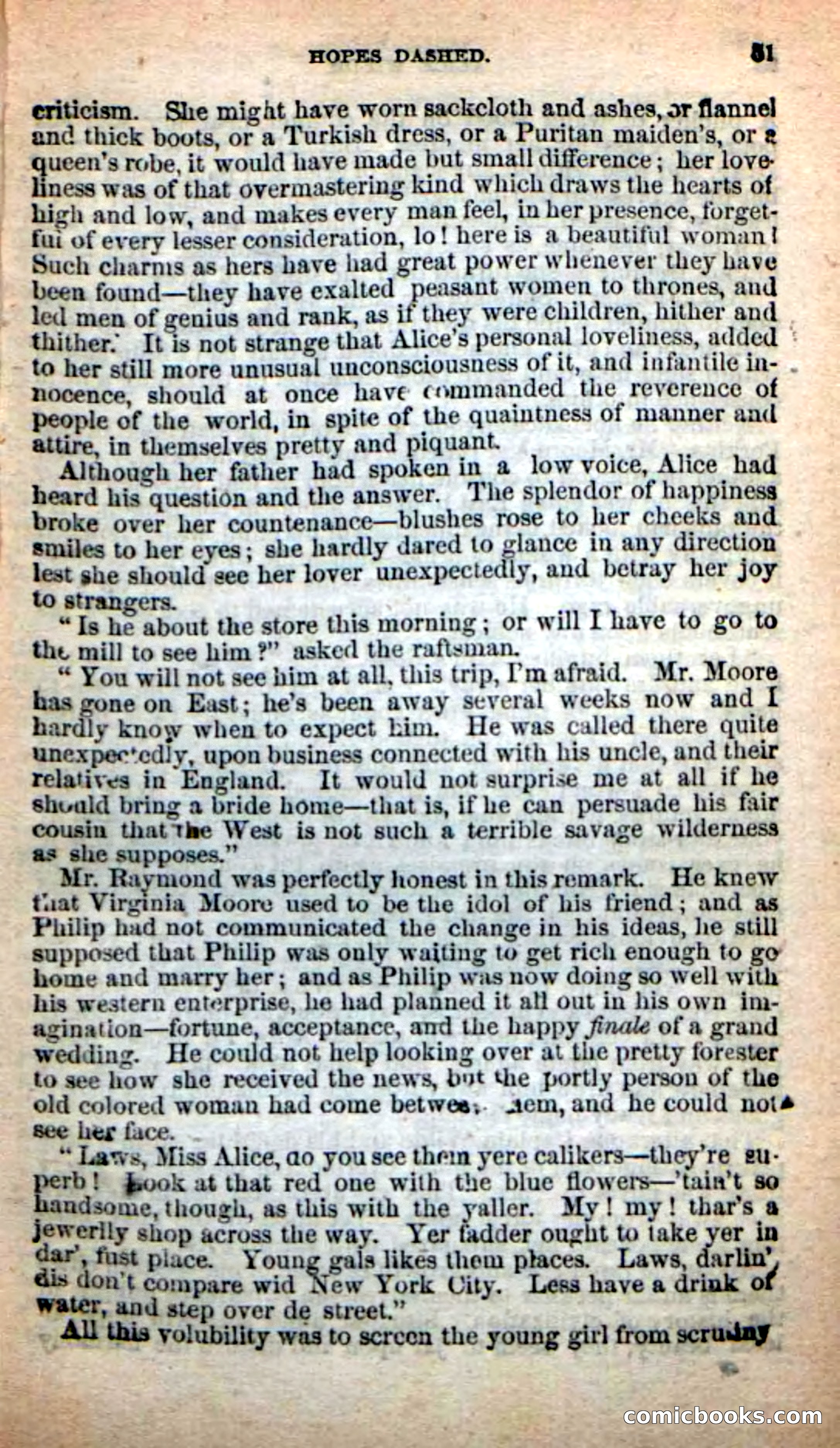 Beadle's New Dime Novels: Alice Wilde — page 47 of 100