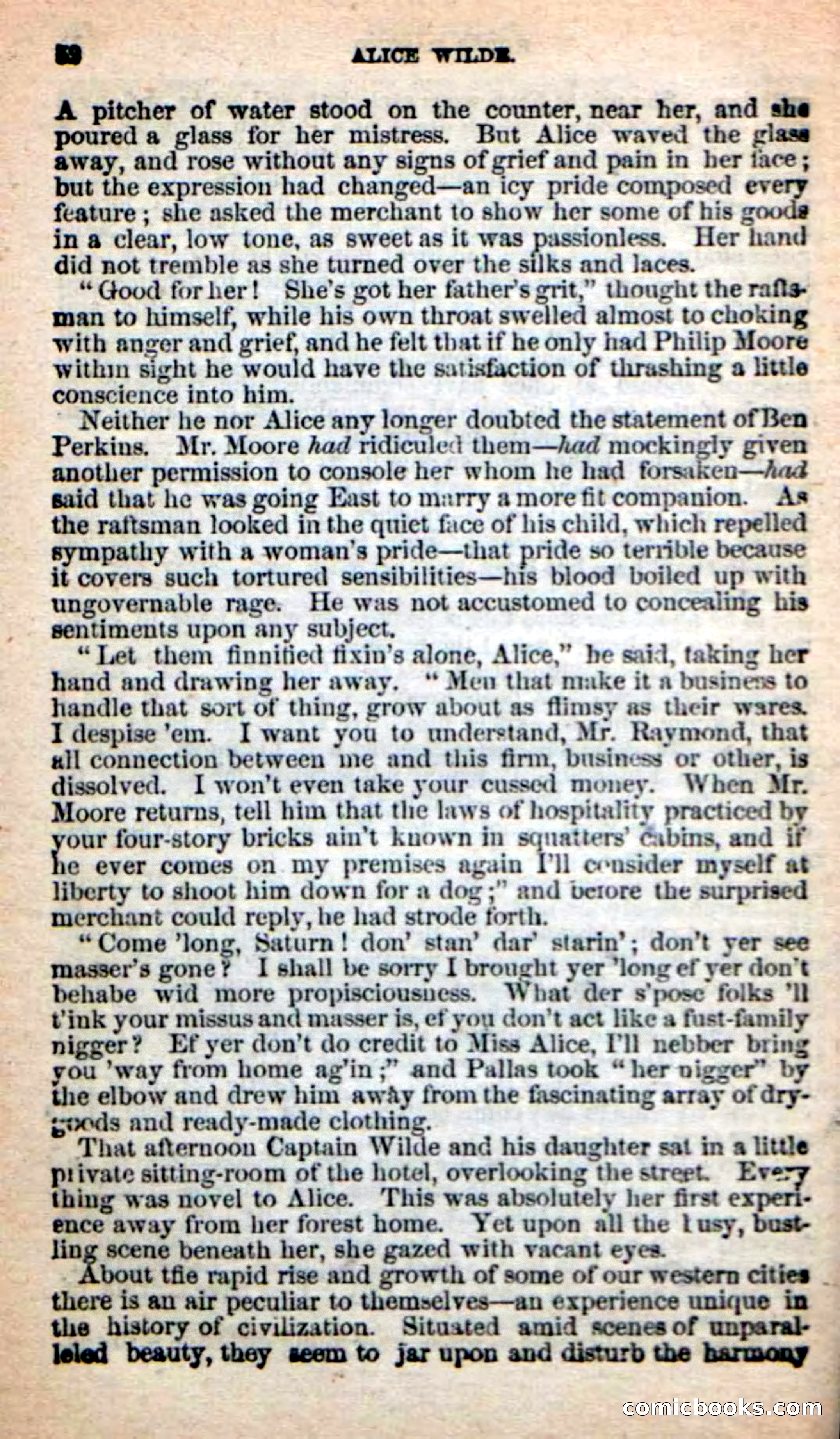 Beadle's New Dime Novels: Alice Wilde — page 48 of 100