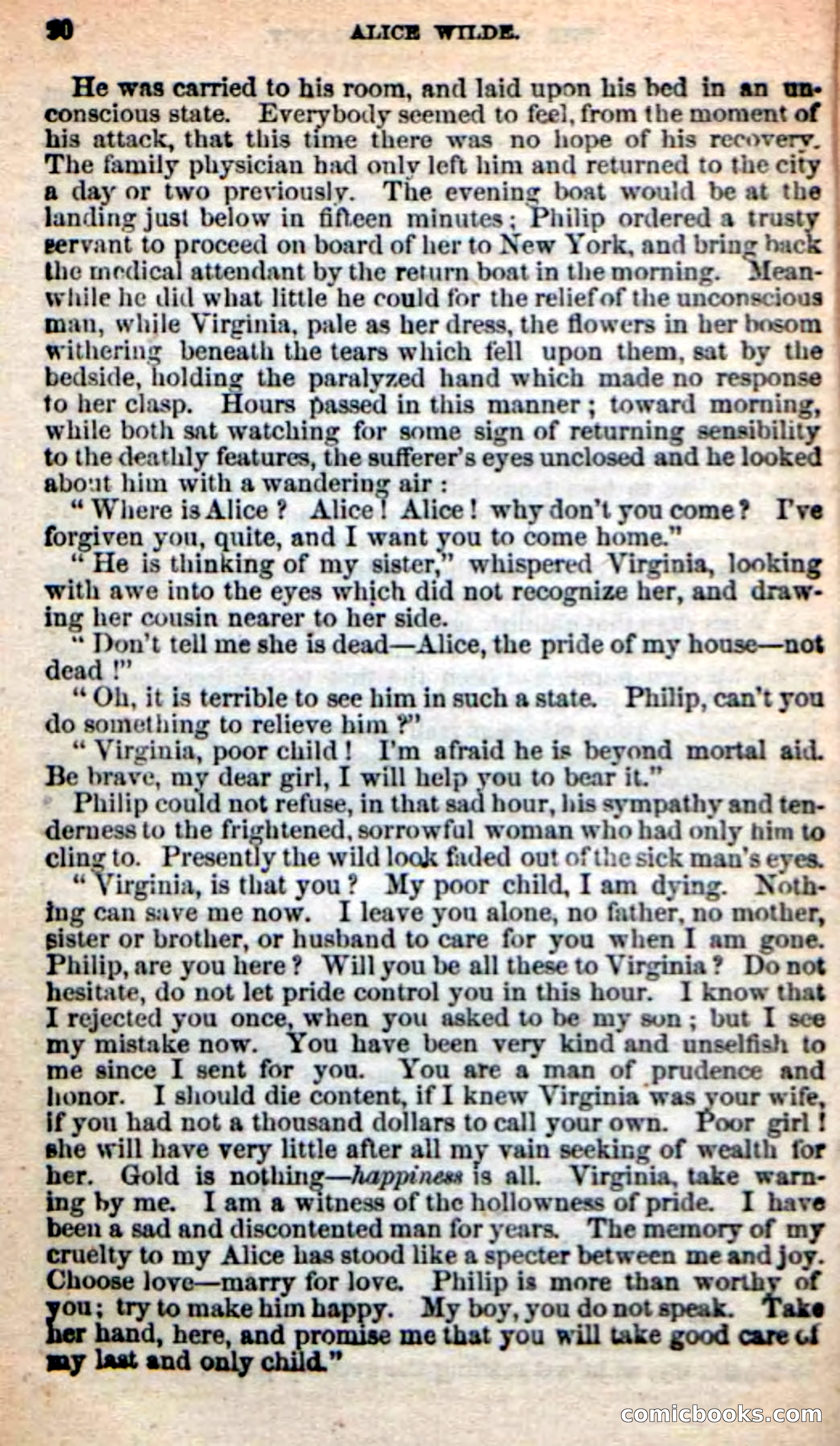Beadle's New Dime Novels: Alice Wilde — page 56 of 100
