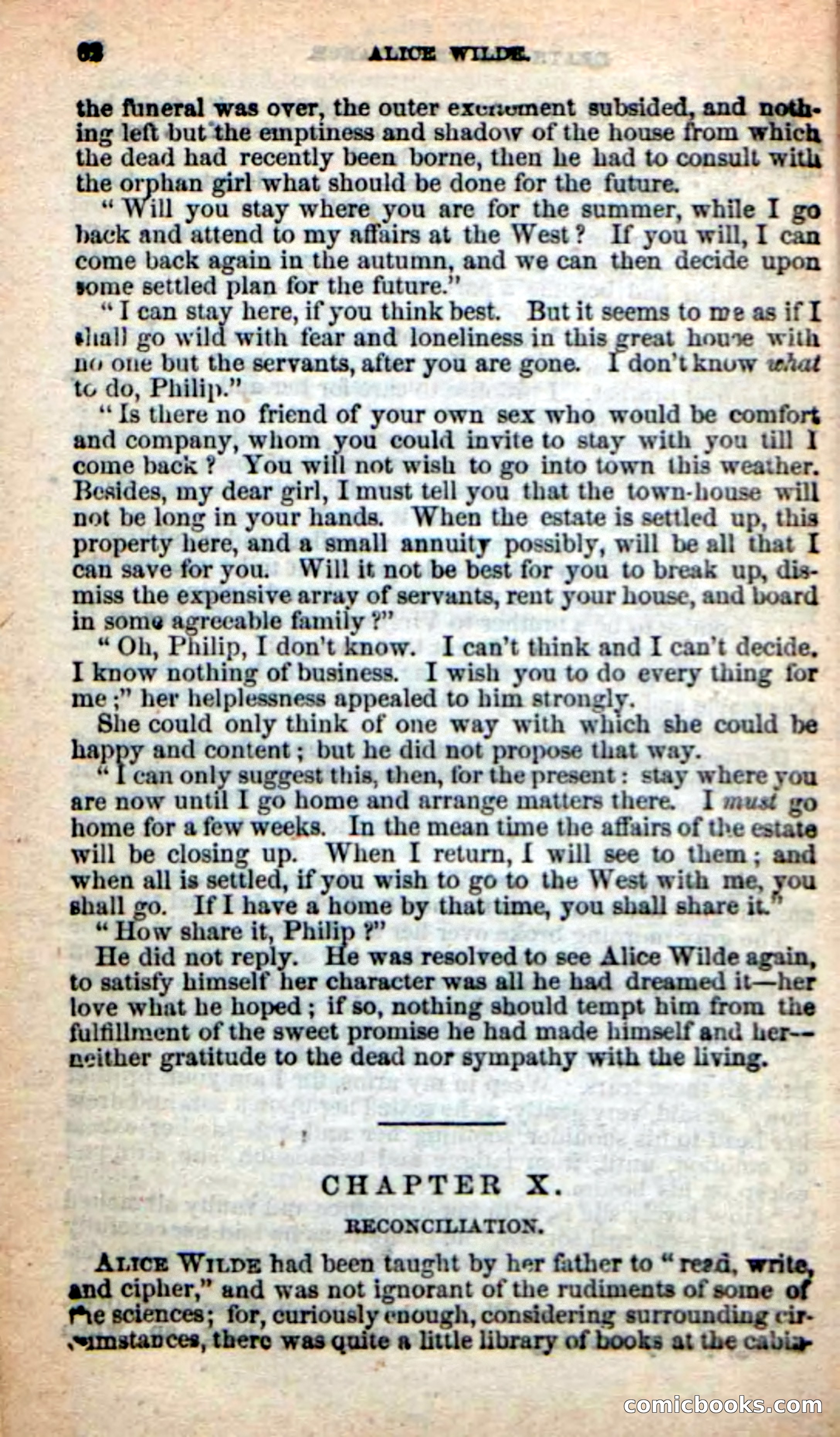 Beadle's New Dime Novels: Alice Wilde — page 58 of 100