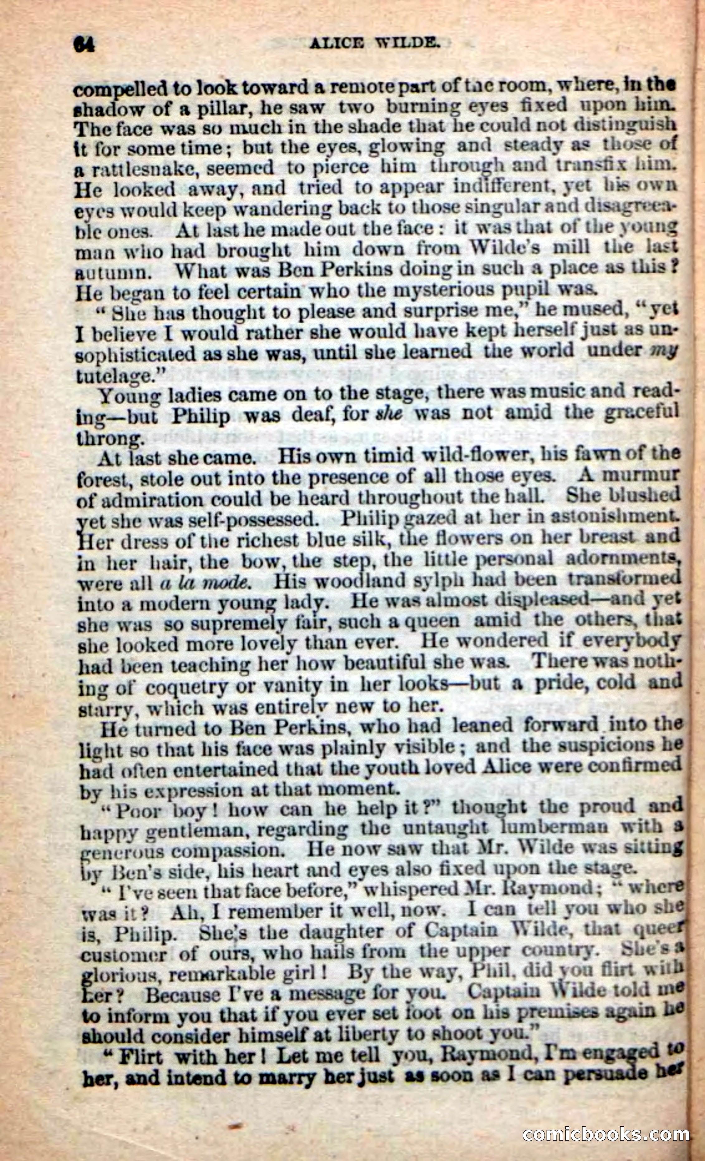 Beadle's New Dime Novels: Alice Wilde — page 60 of 100