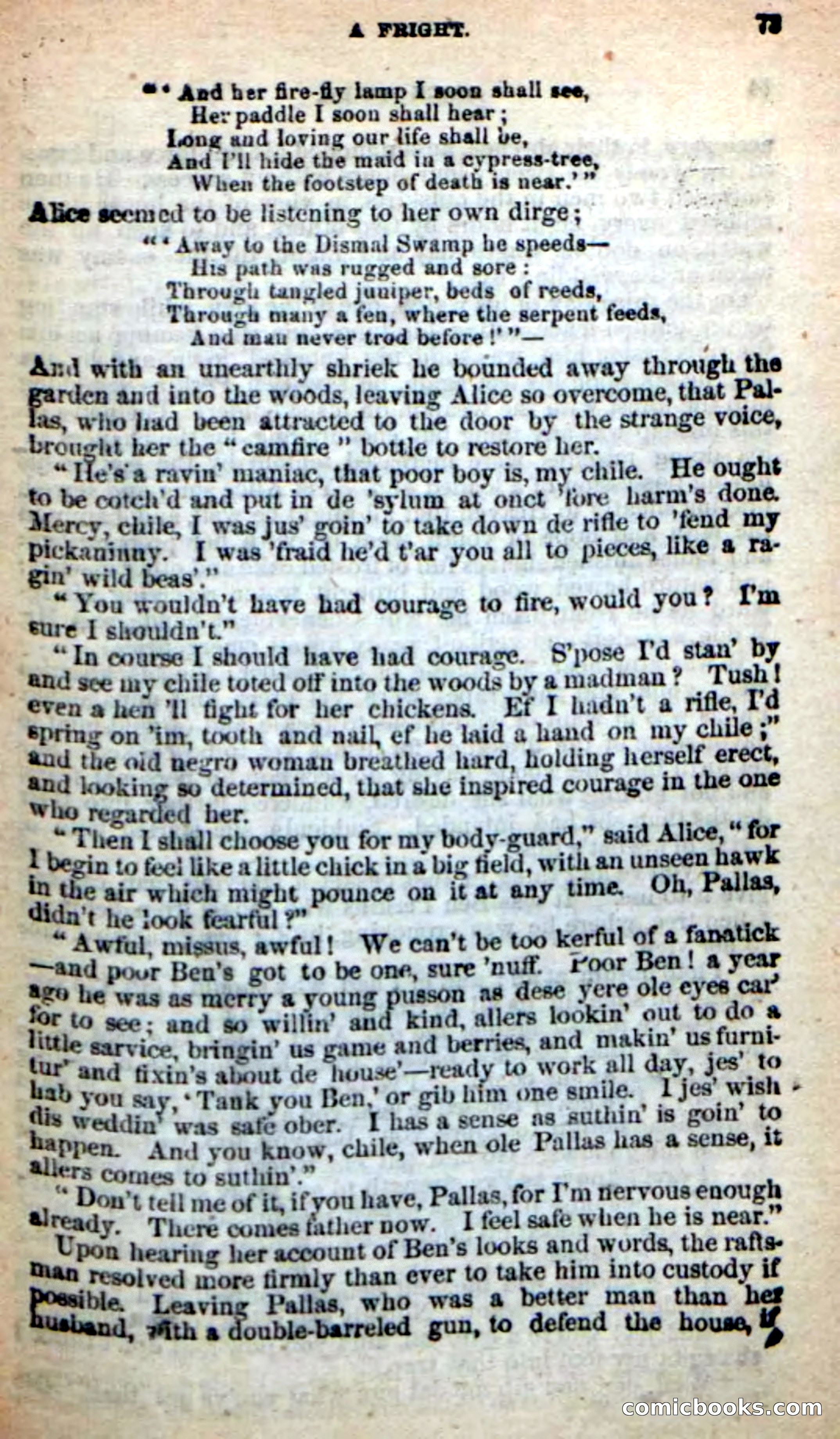 Beadle's New Dime Novels: Alice Wilde — page 69 of 100