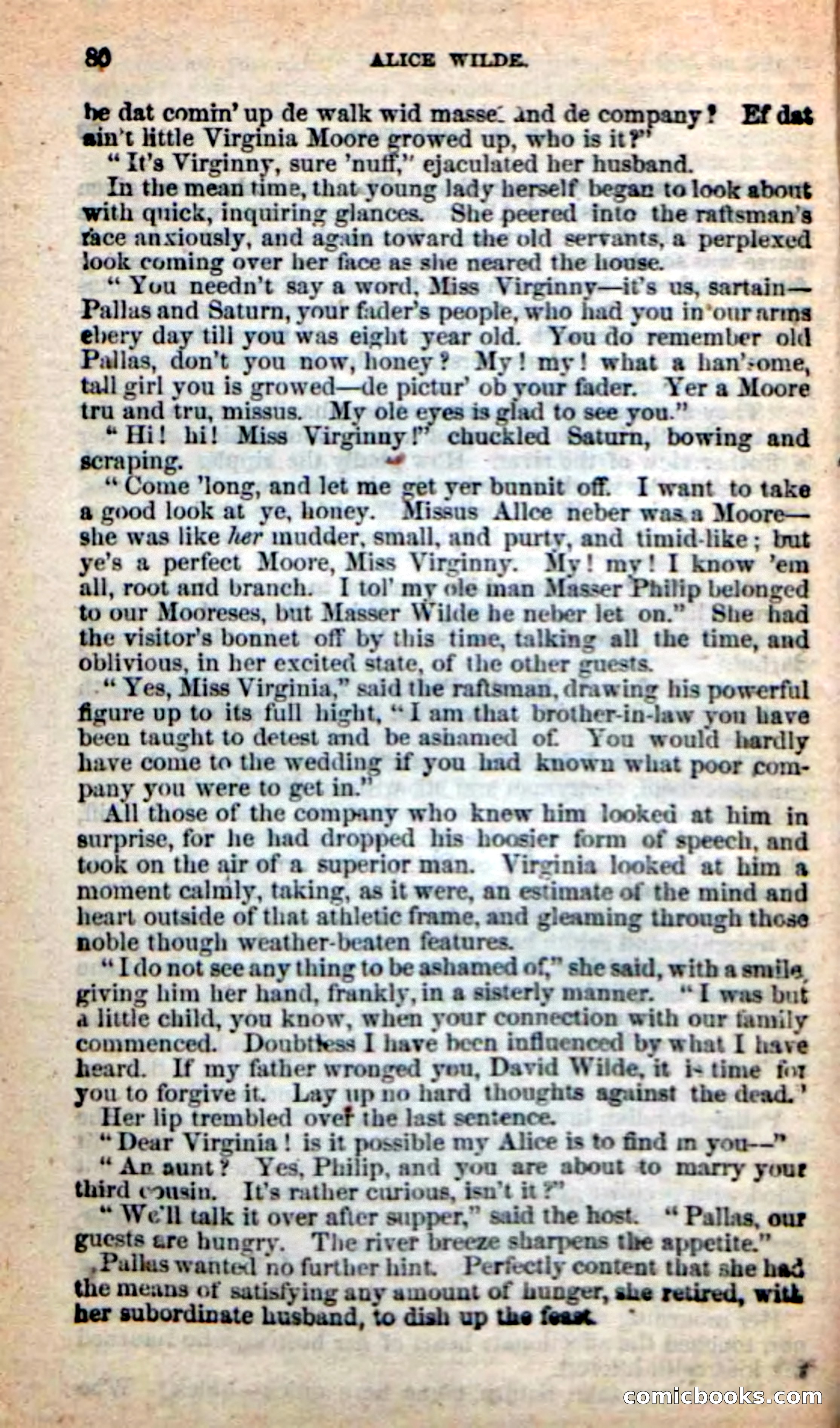 Beadle's New Dime Novels: Alice Wilde — page 76 of 100