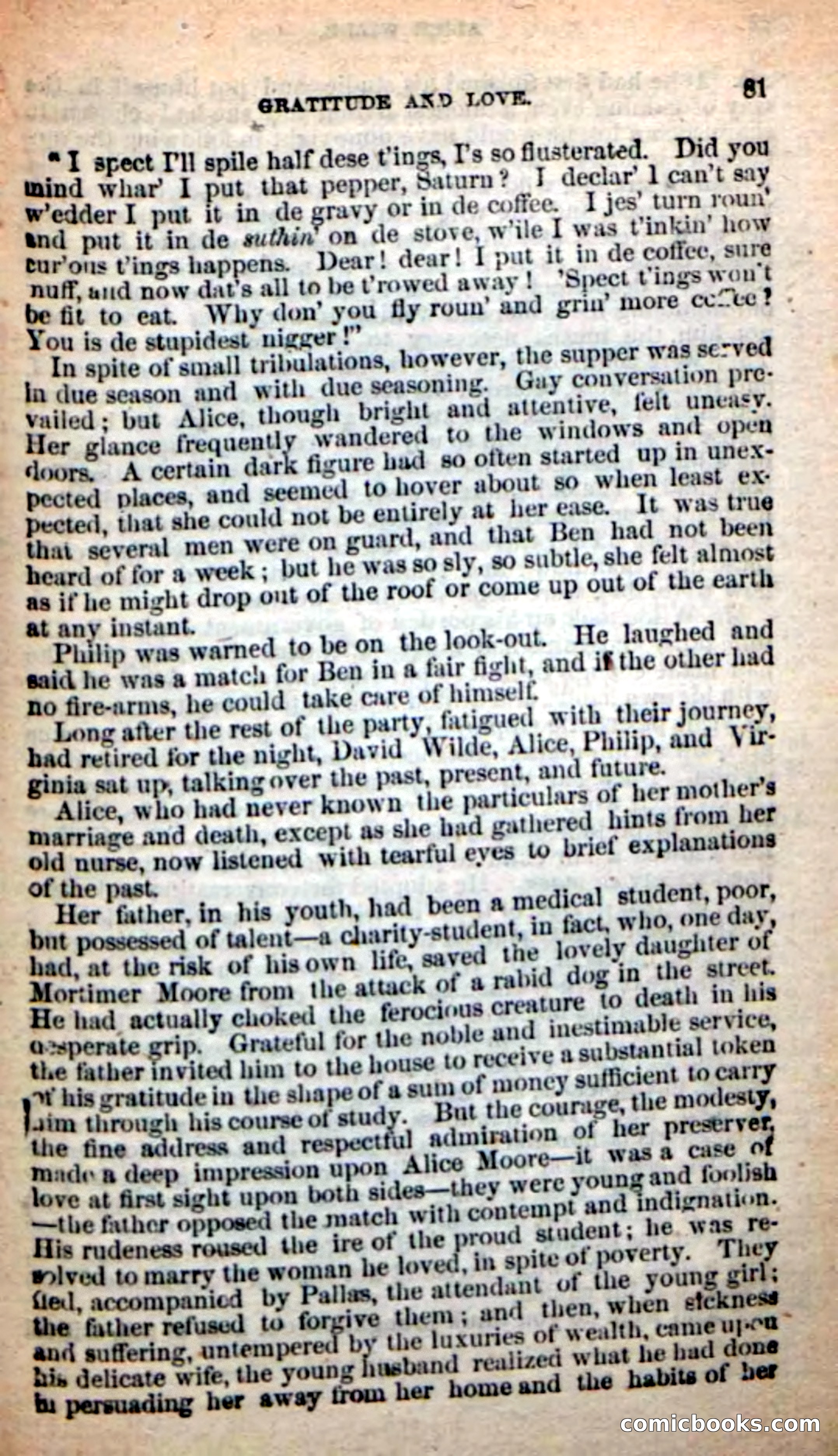 Beadle's New Dime Novels: Alice Wilde — page 77 of 100