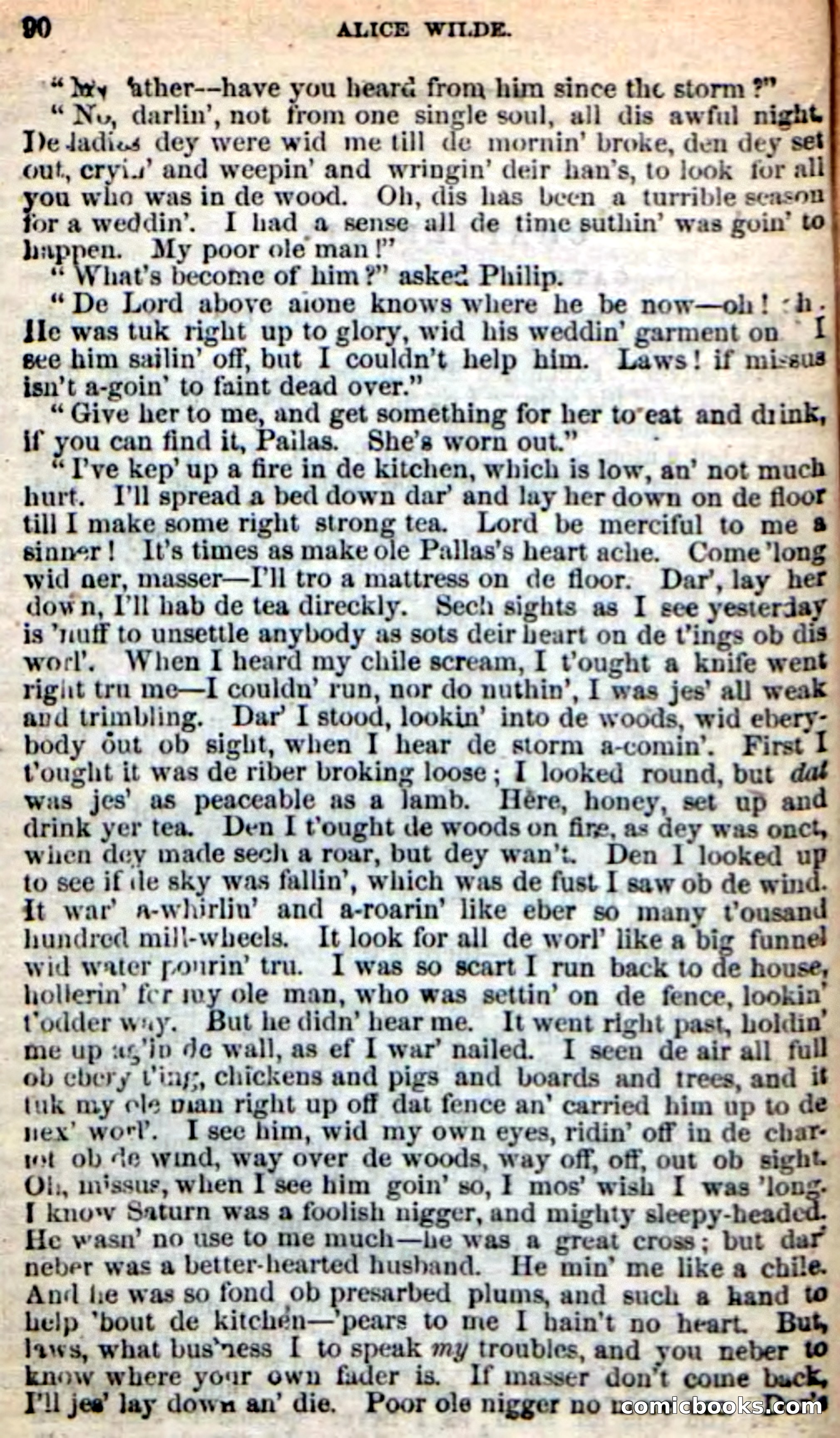 Beadle's New Dime Novels: Alice Wilde — page 86 of 100