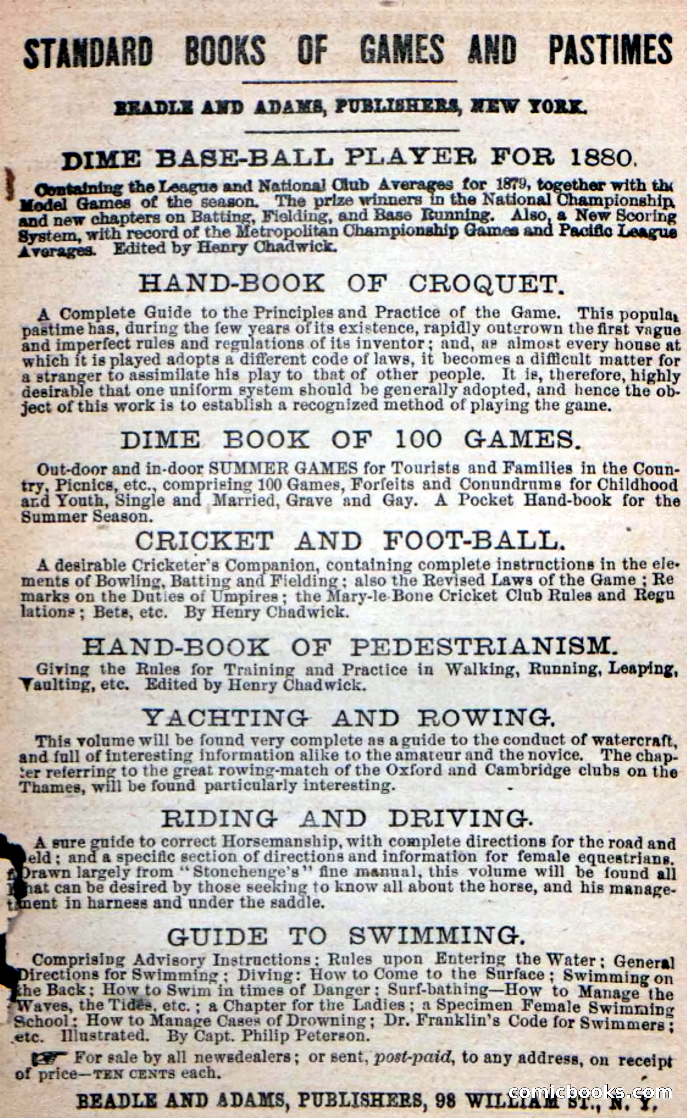 Beadle's New Dime Novels: Alice Wilde — page 99 of 100