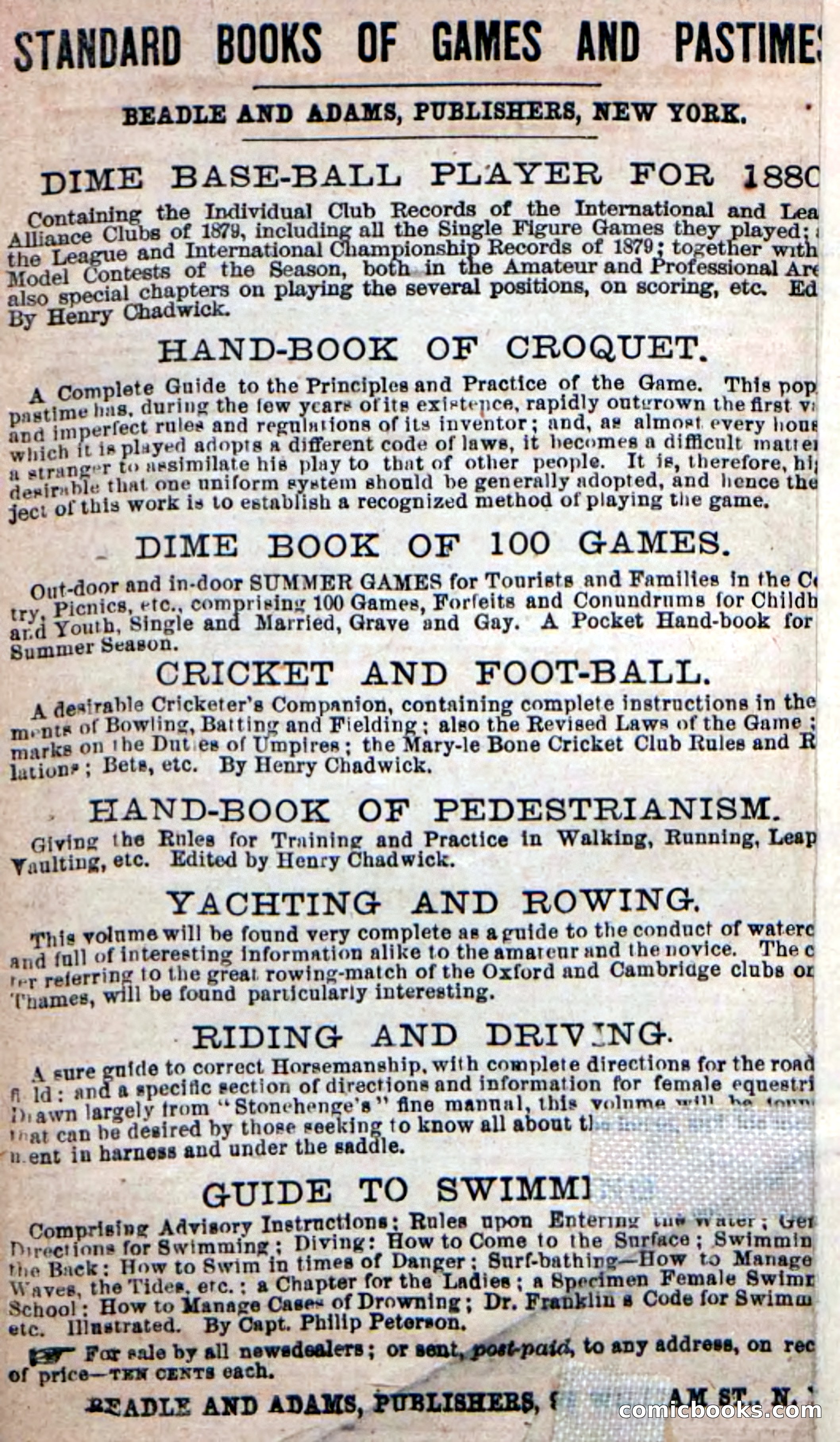 Beadle's New Dime Novels — page 115 of 116