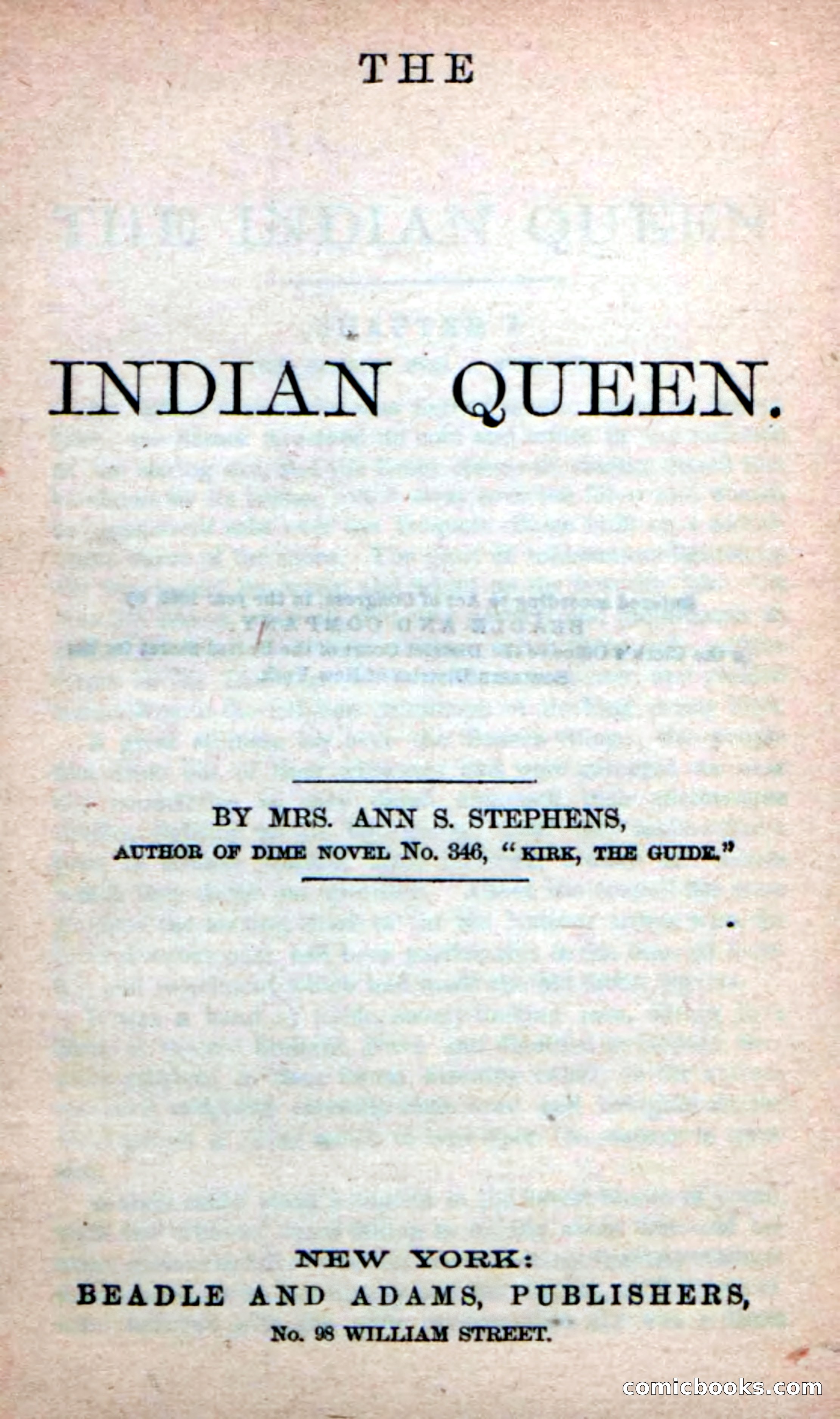The Indian Queen — page 3 of 116