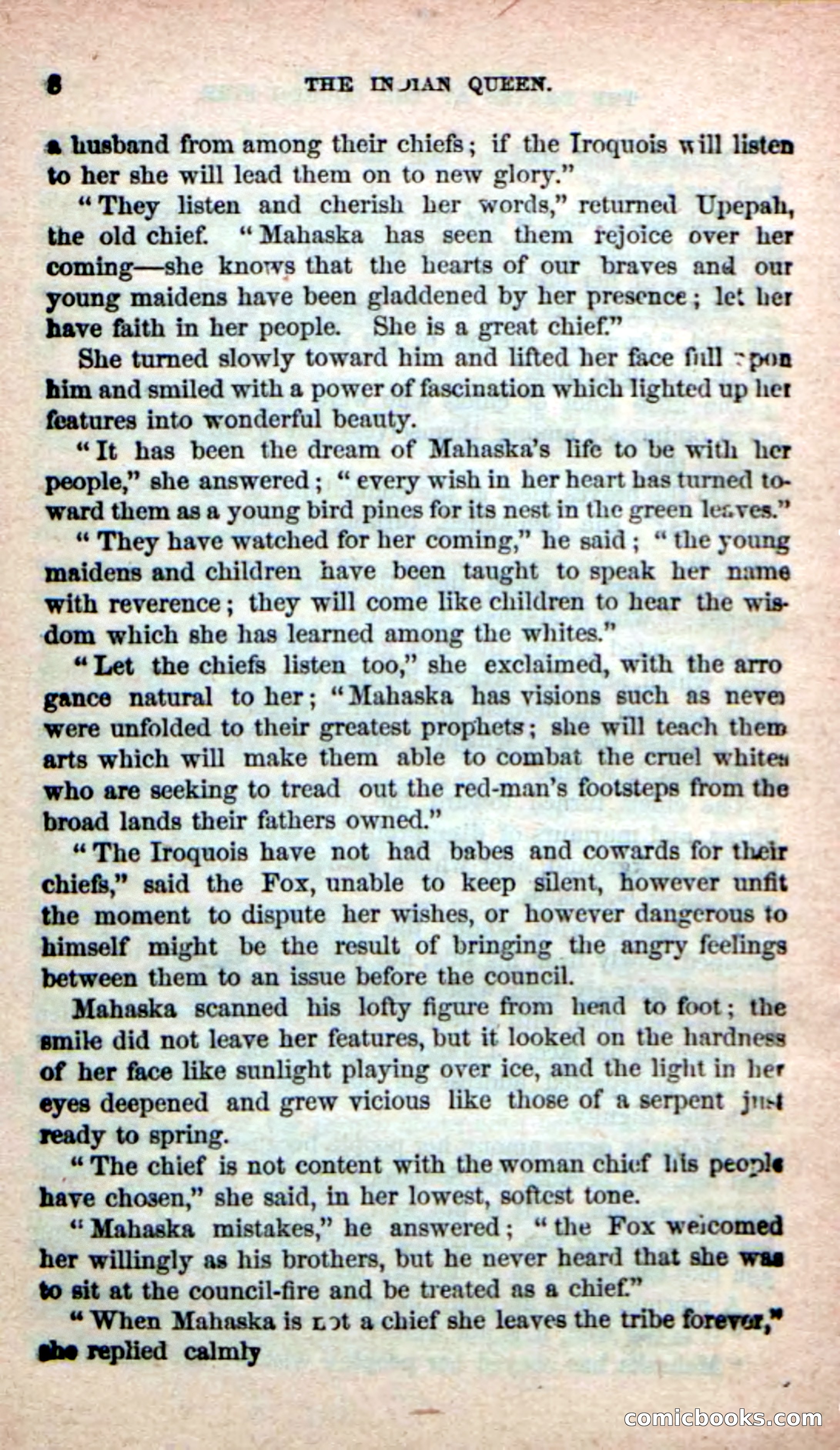 The Indian Queen — page 8 of 116
