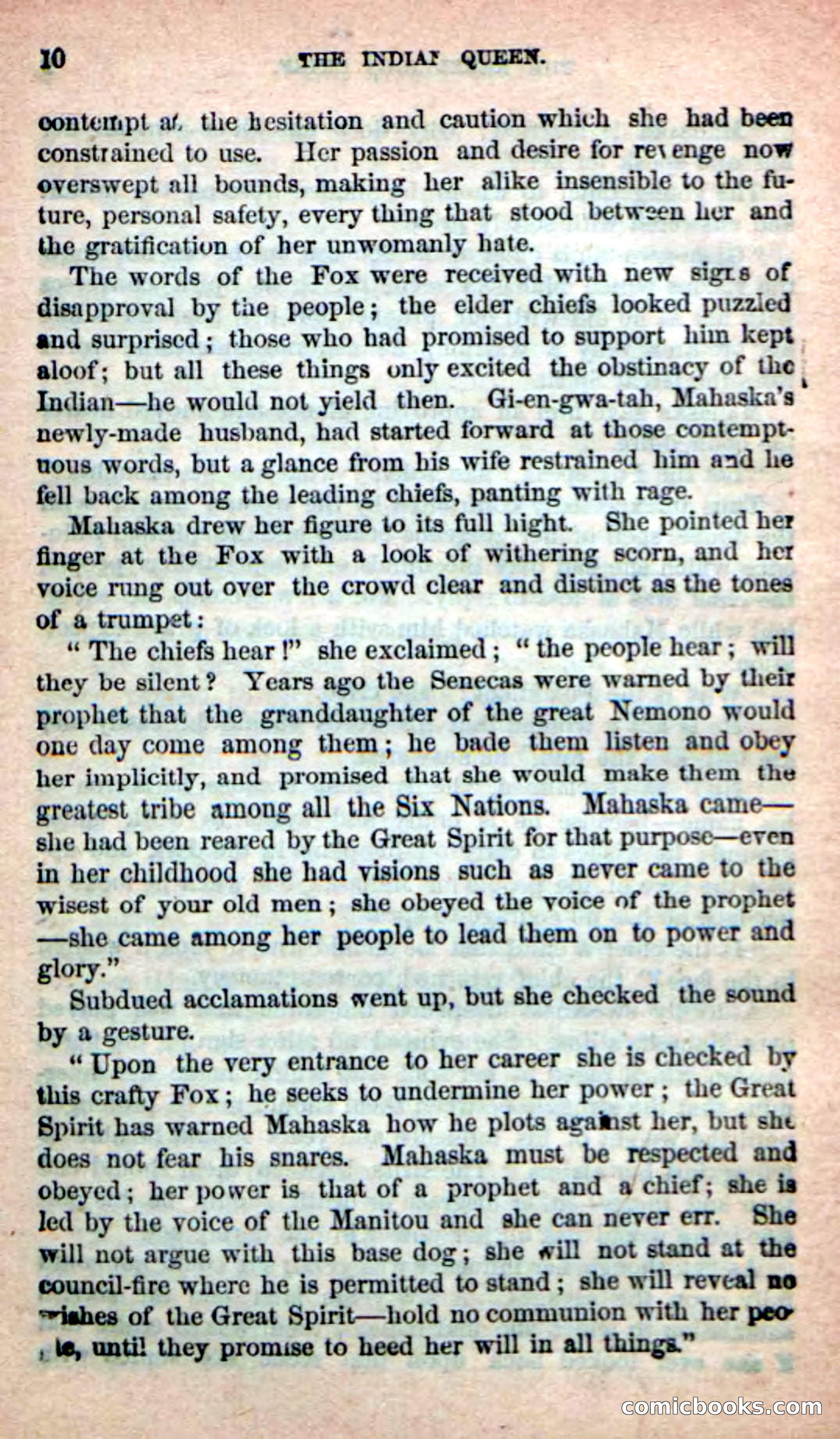 The Indian Queen — page 10 of 116