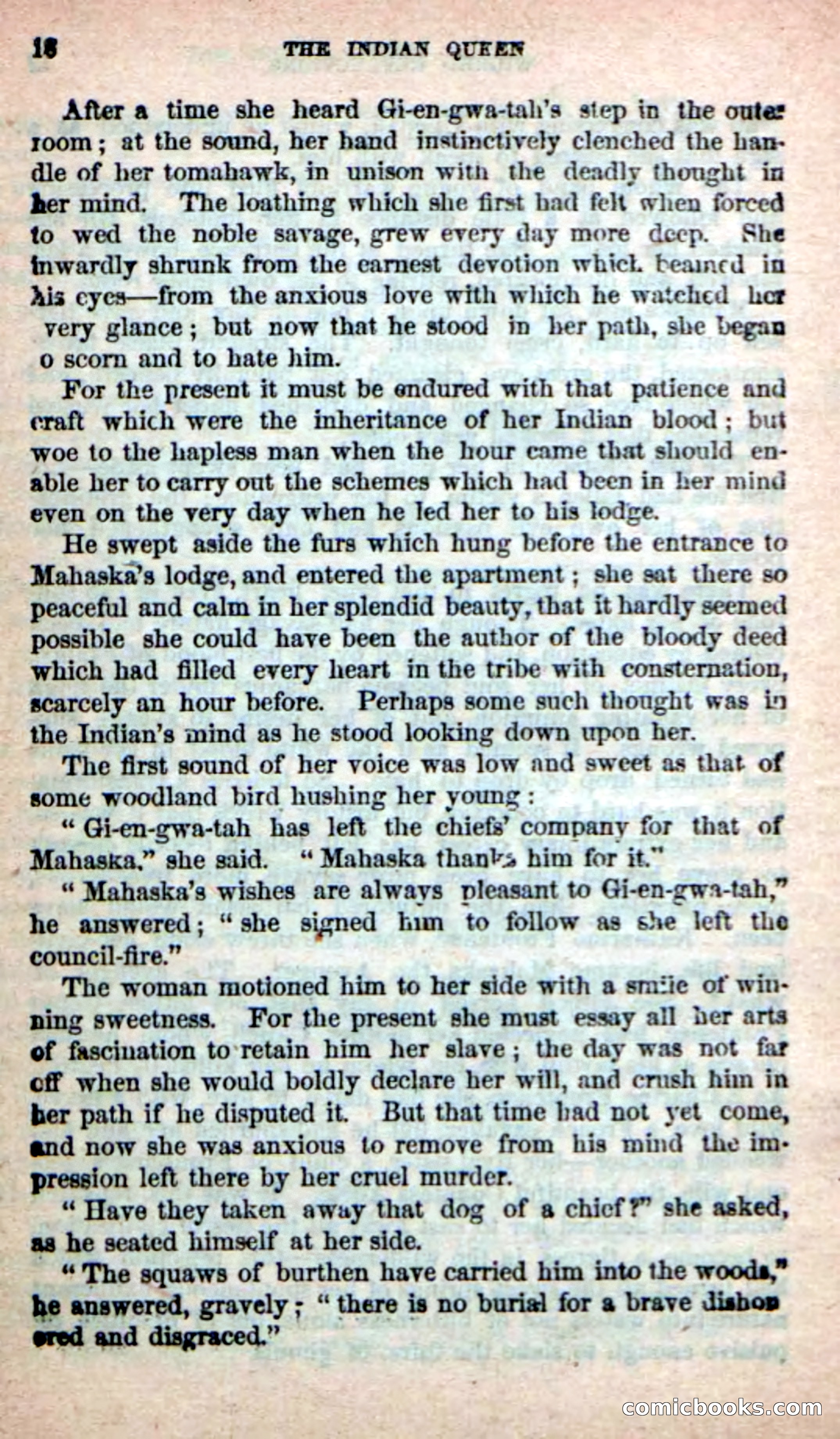 The Indian Queen — page 18 of 116