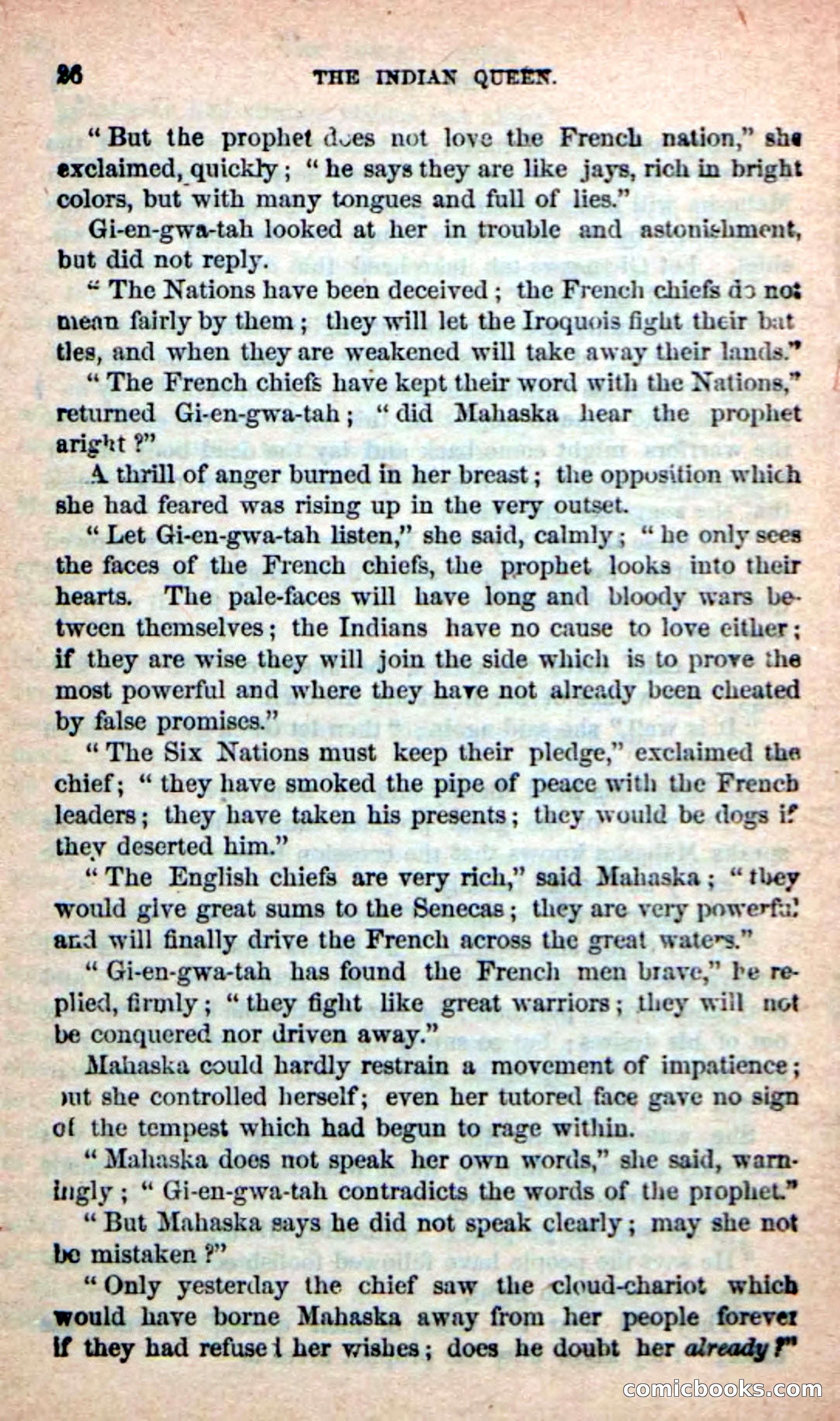 The Indian Queen — page 26 of 116