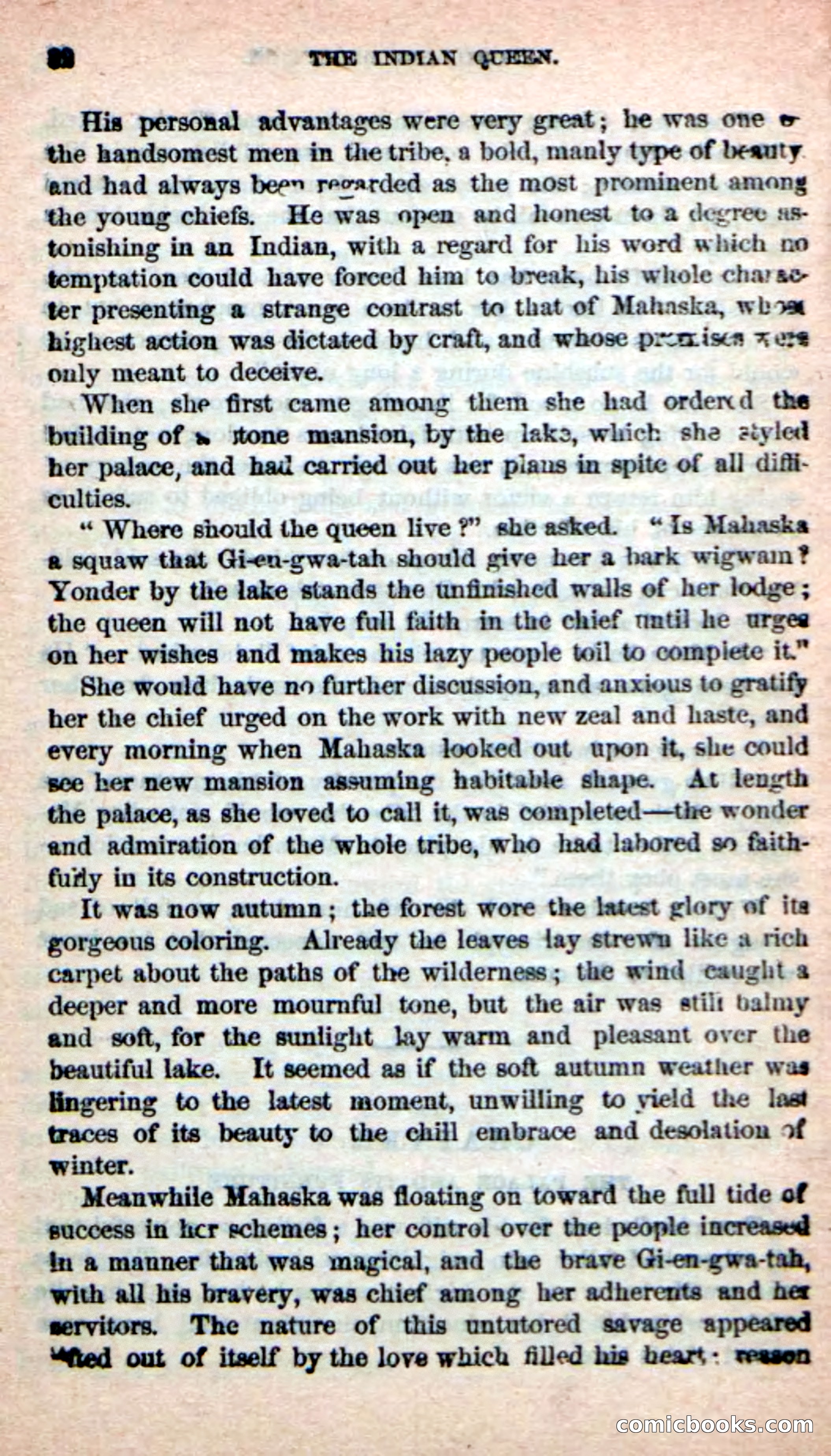 The Indian Queen — page 32 of 116