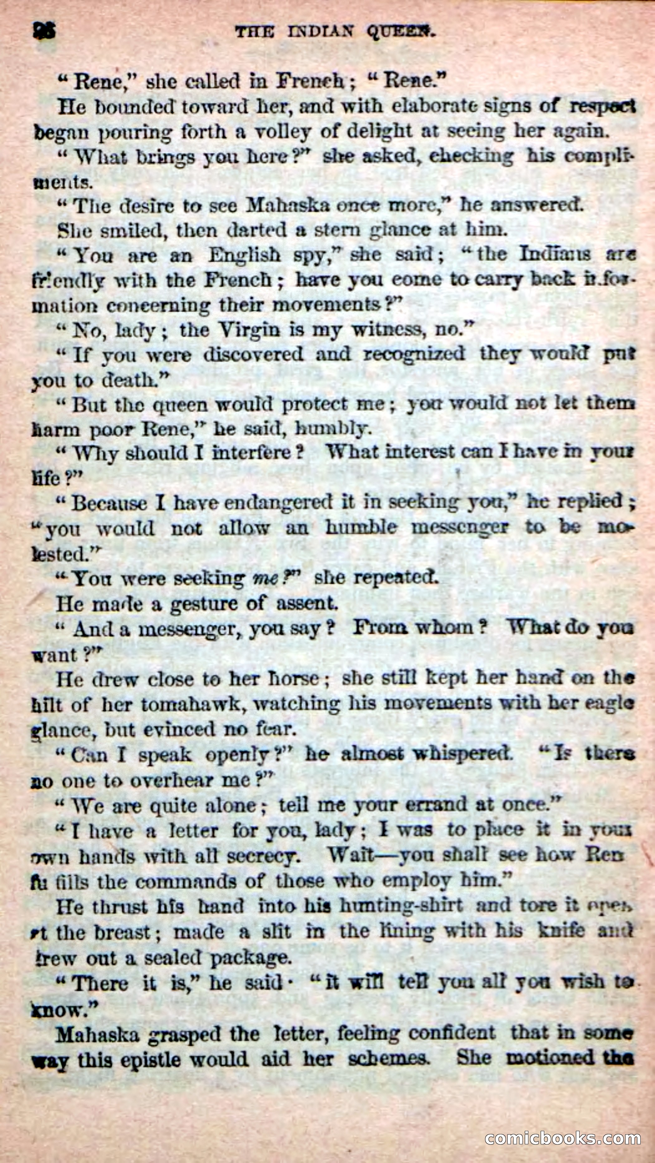 The Indian Queen — page 36 of 116