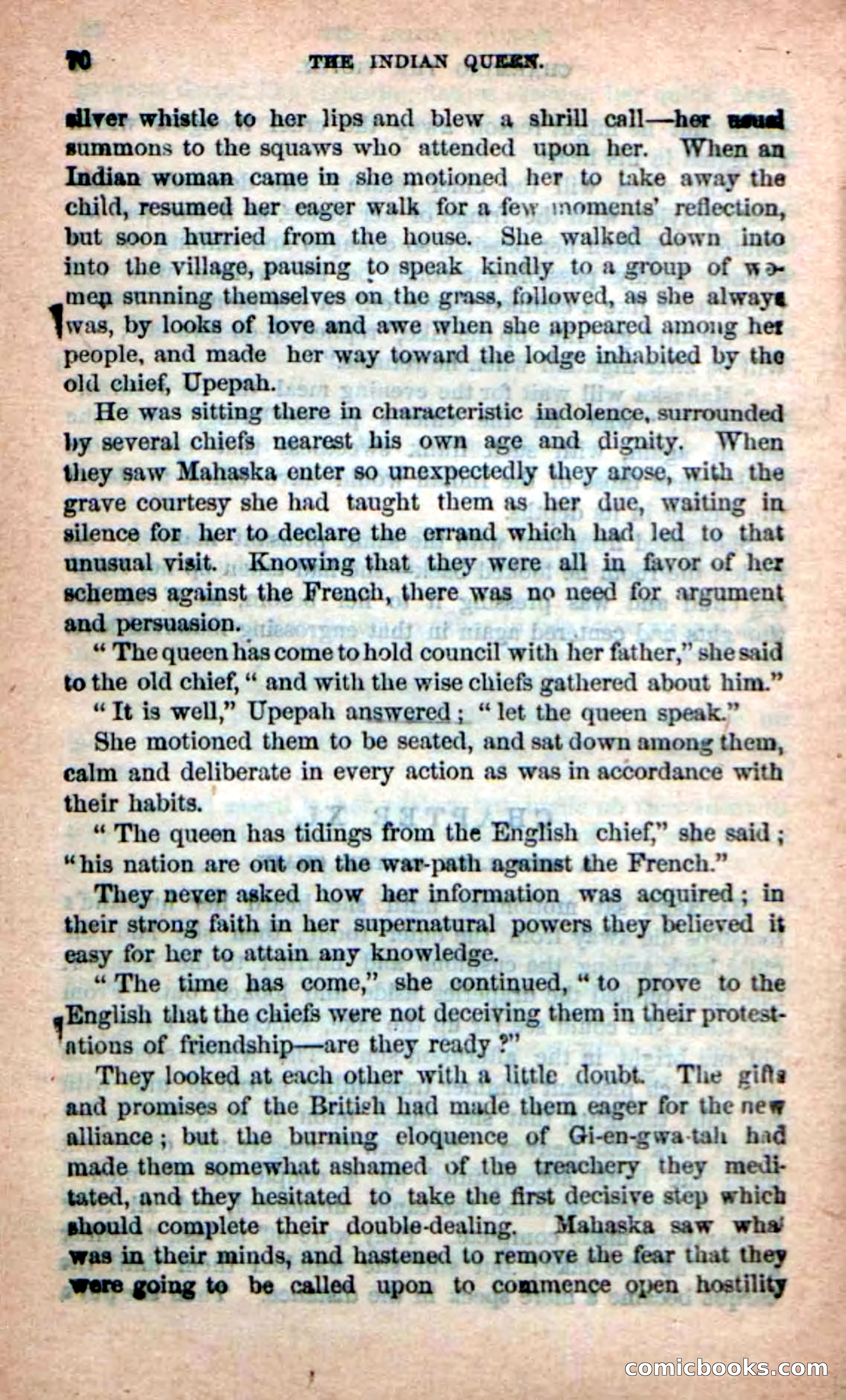 The Indian Queen — page 70 of 116