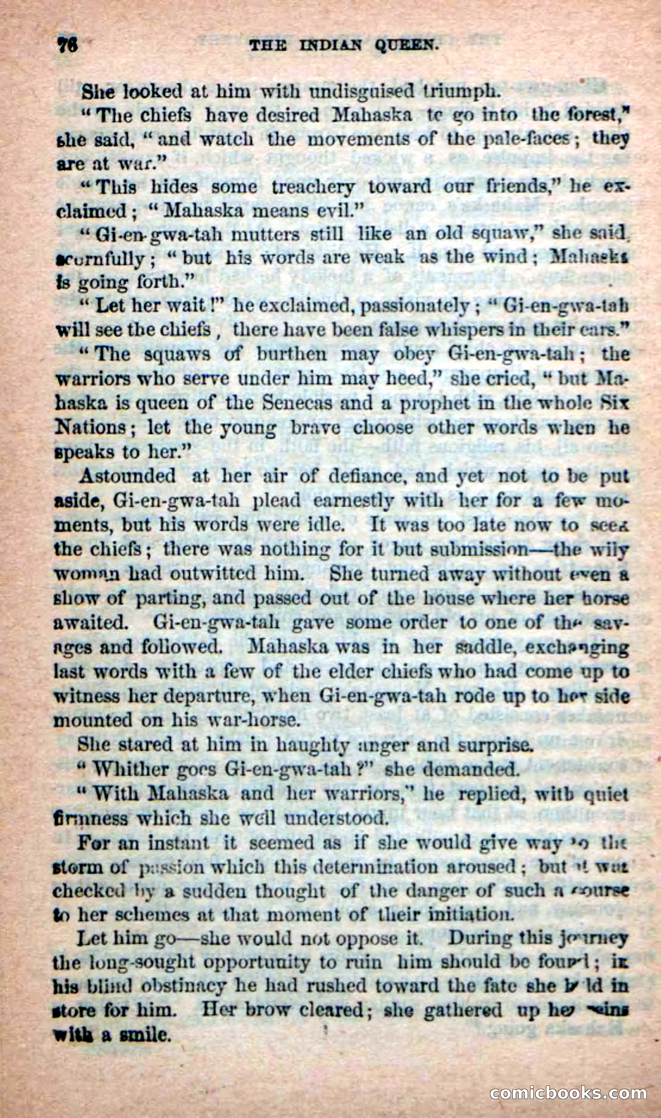 The Indian Queen — page 76 of 116