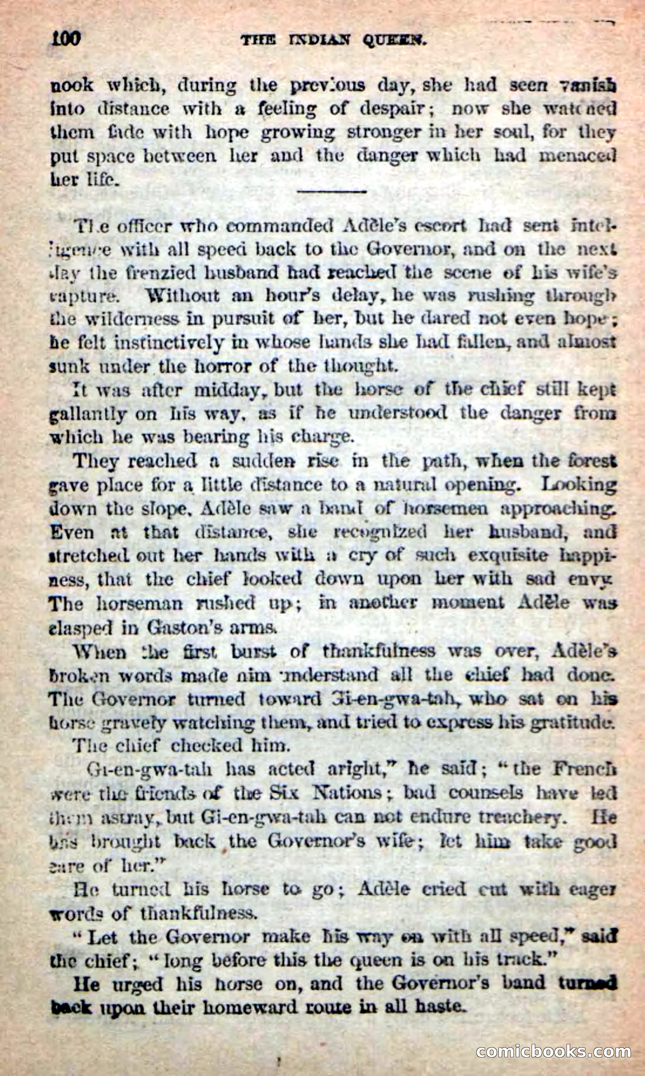The Indian Queen — page 100 of 116