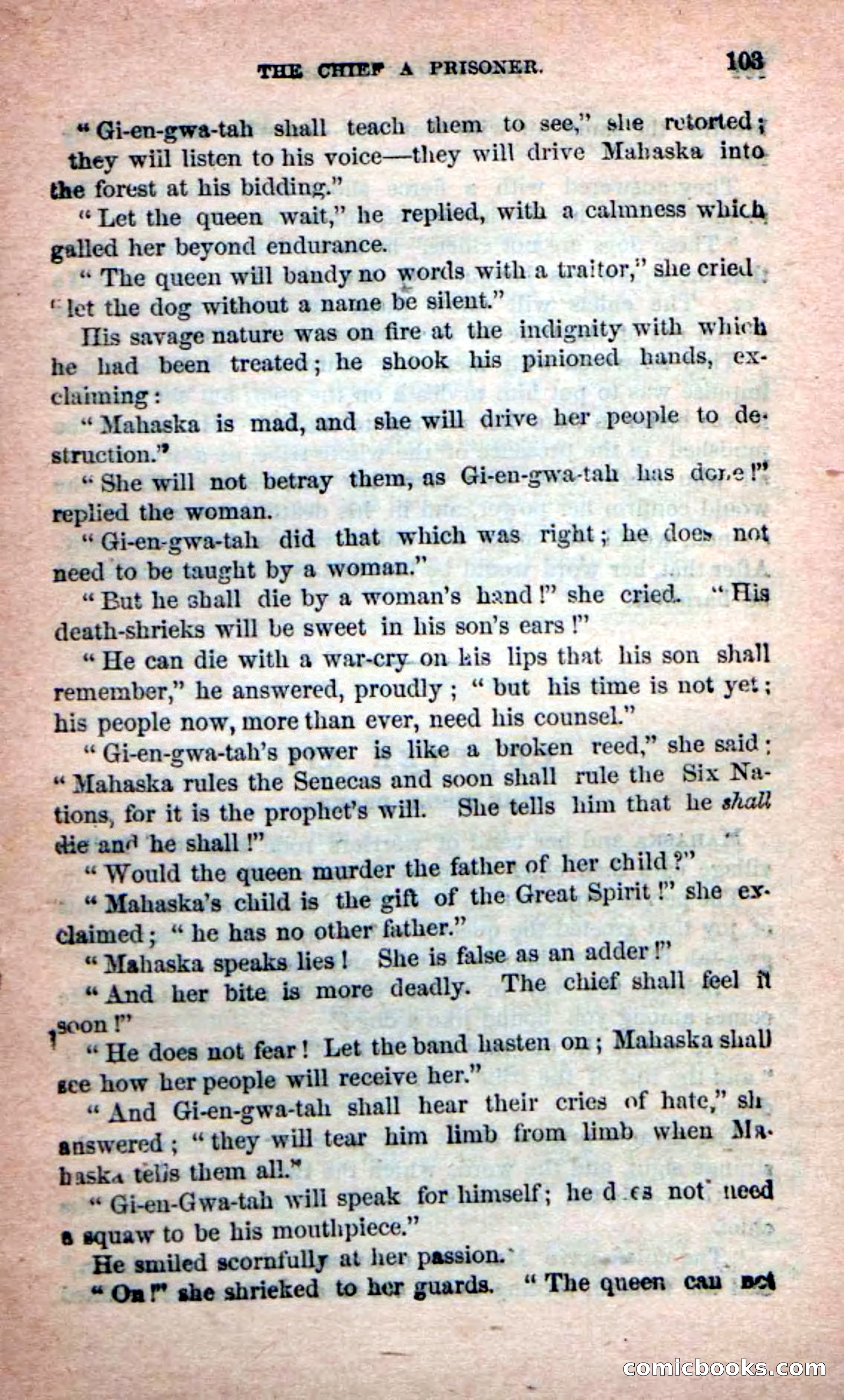 The Indian Queen — page 103 of 116
