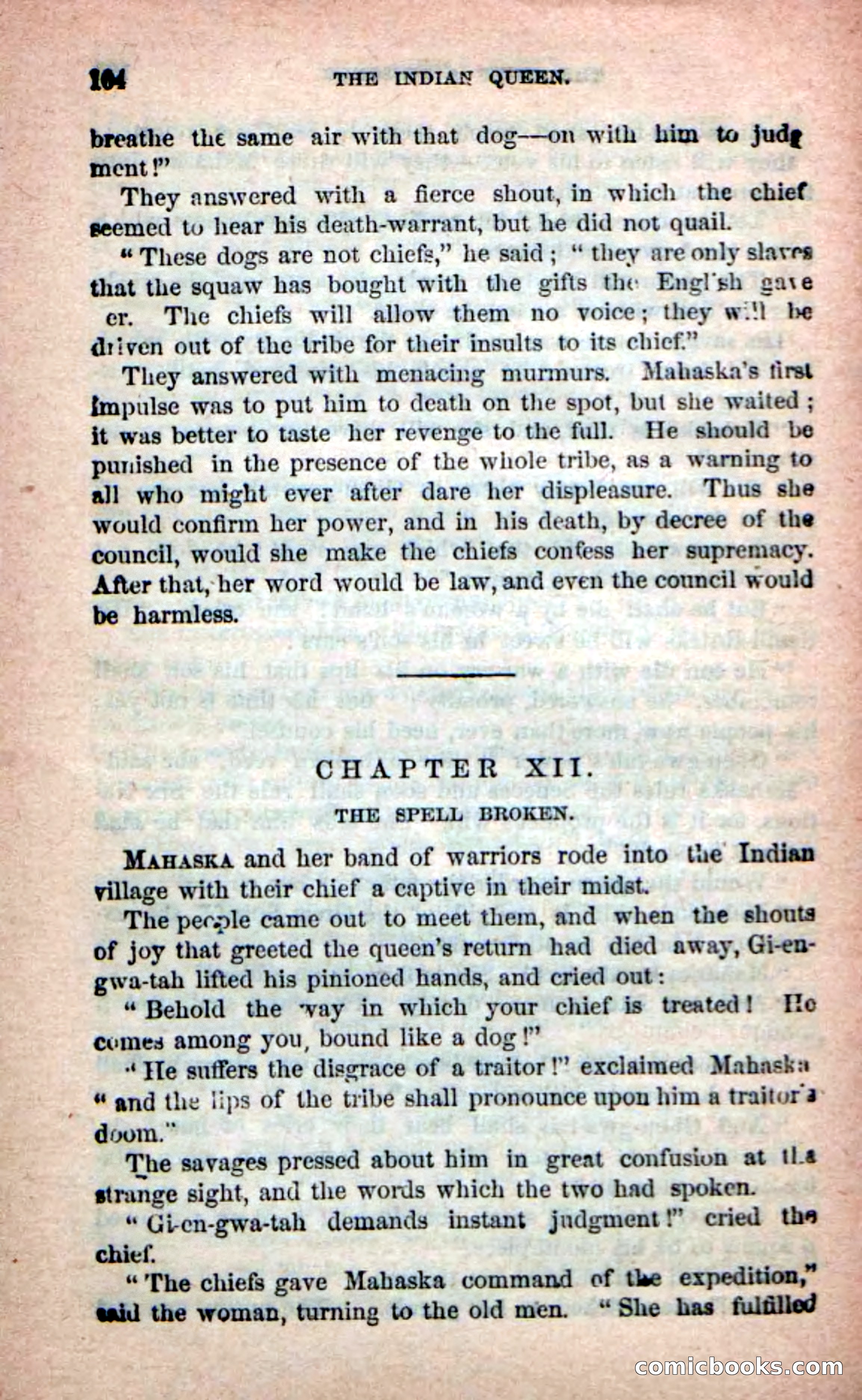 The Indian Queen — page 104 of 116