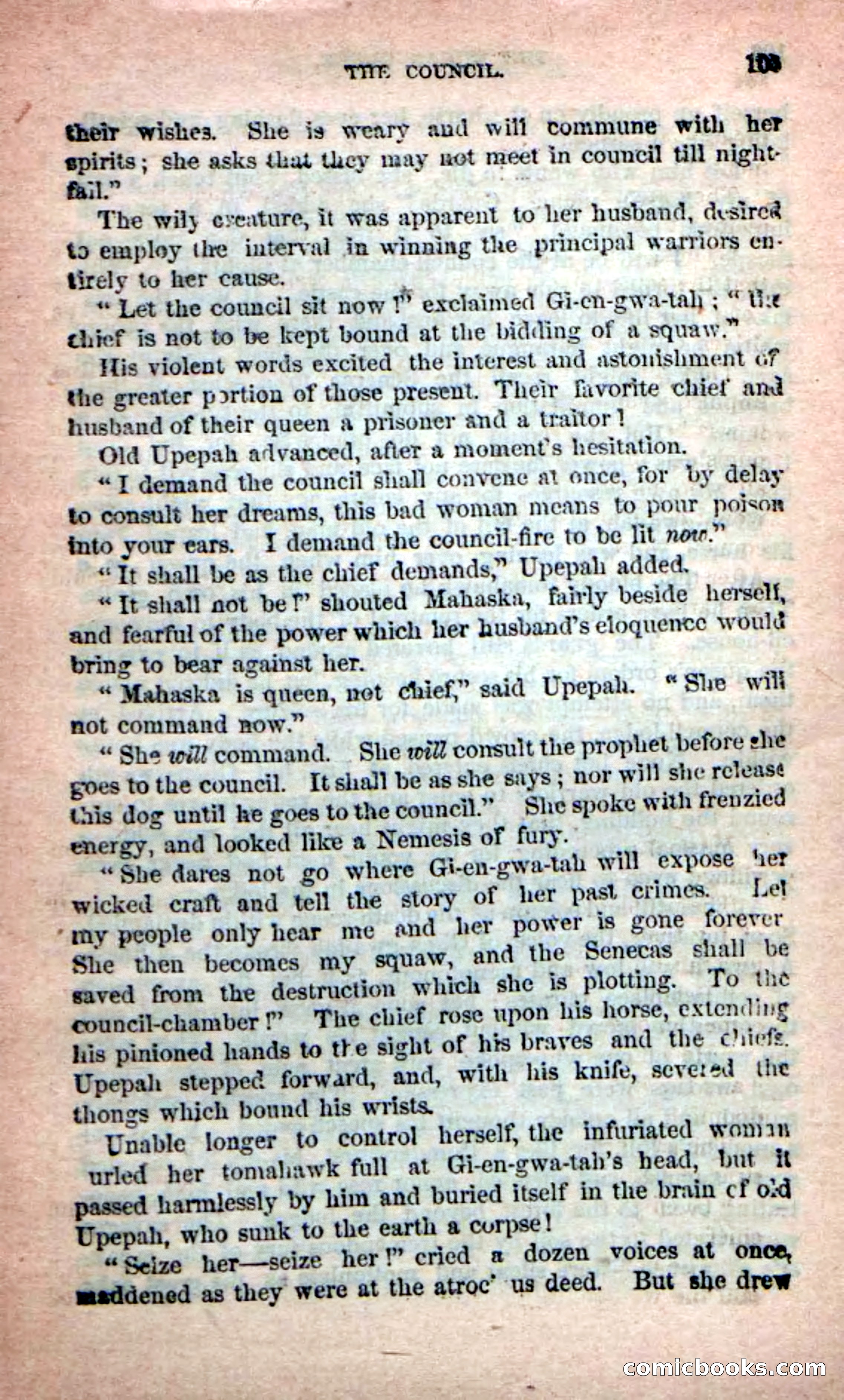 The Indian Queen — page 105 of 116