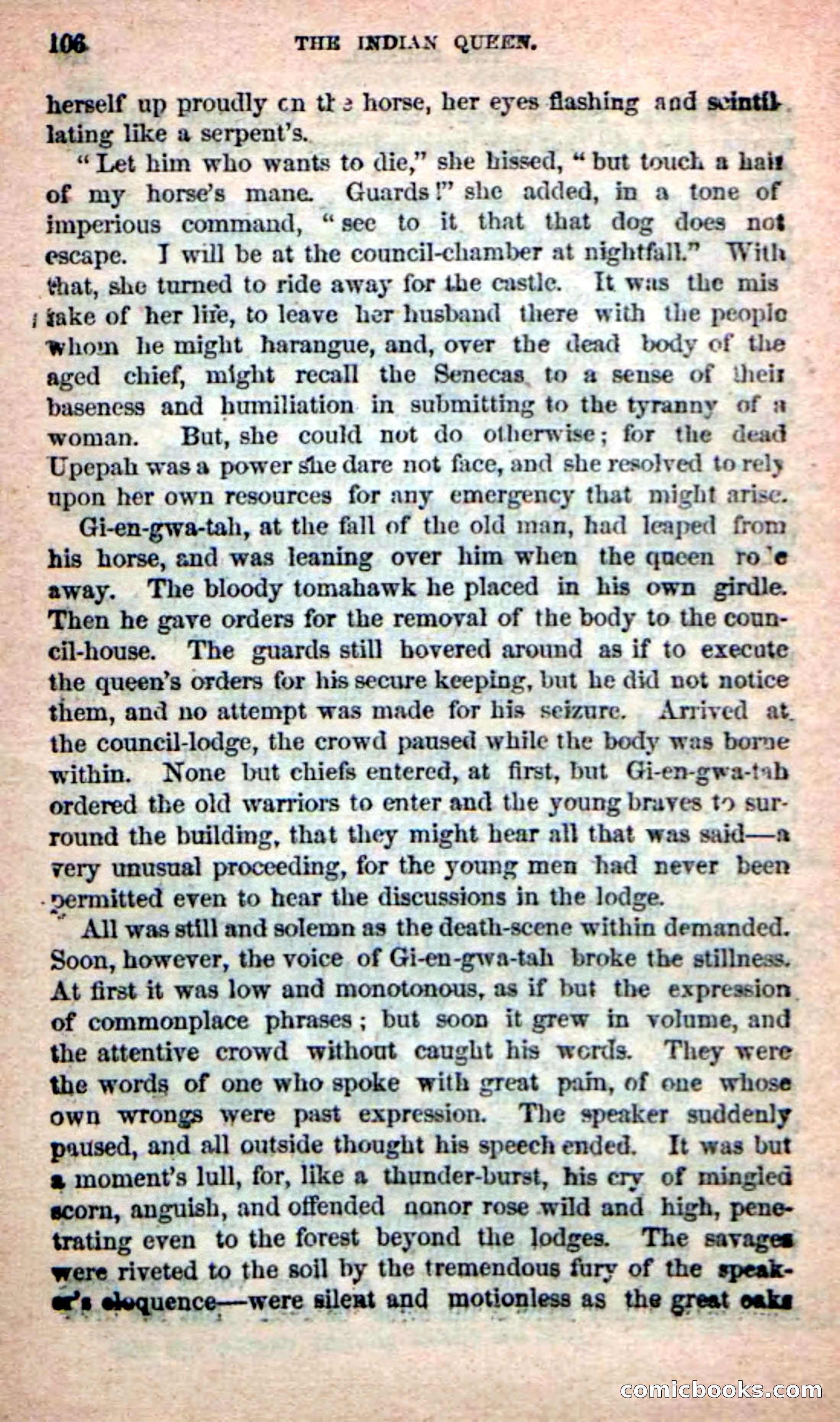 The Indian Queen — page 106 of 116