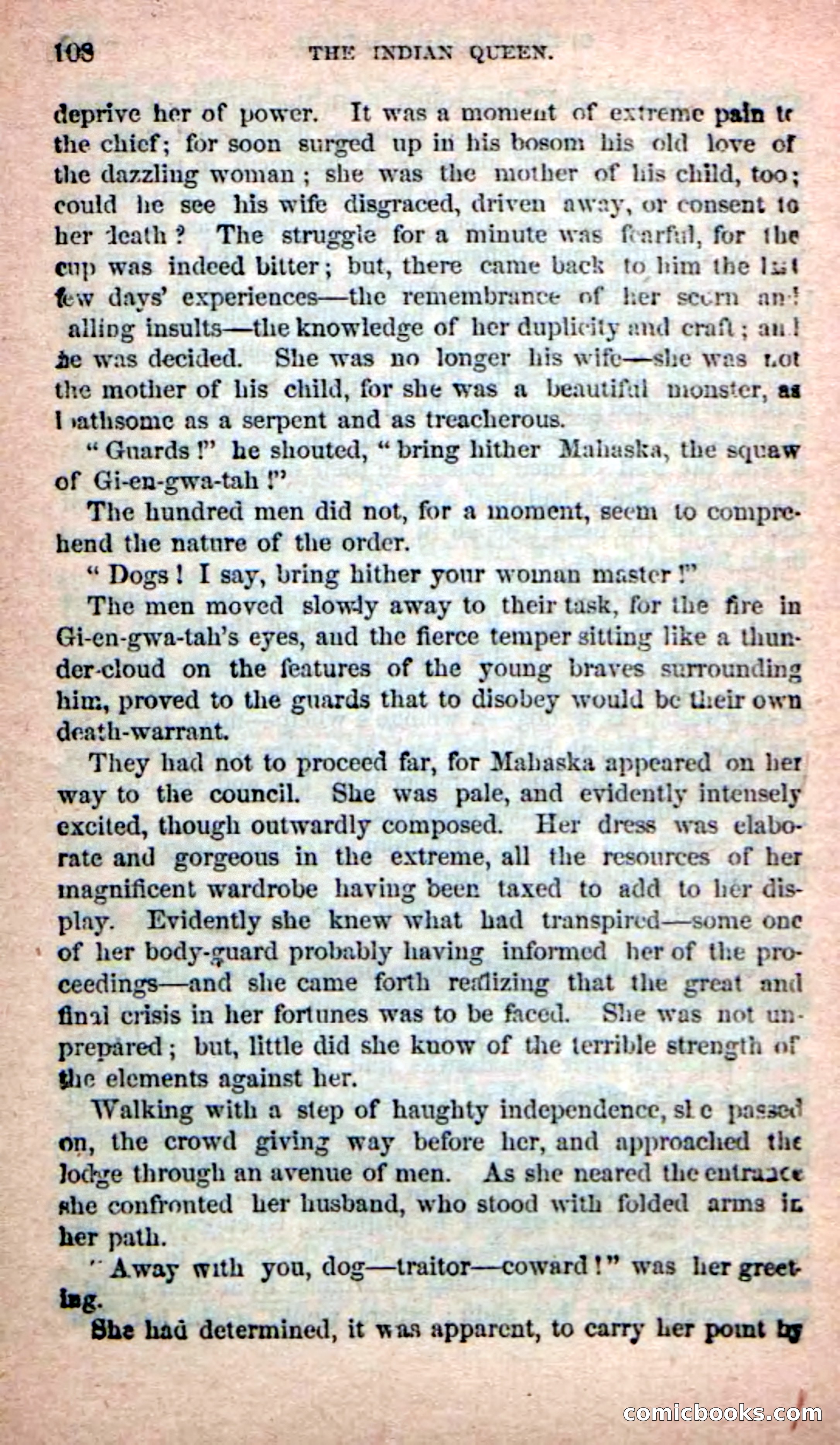 The Indian Queen — page 108 of 116