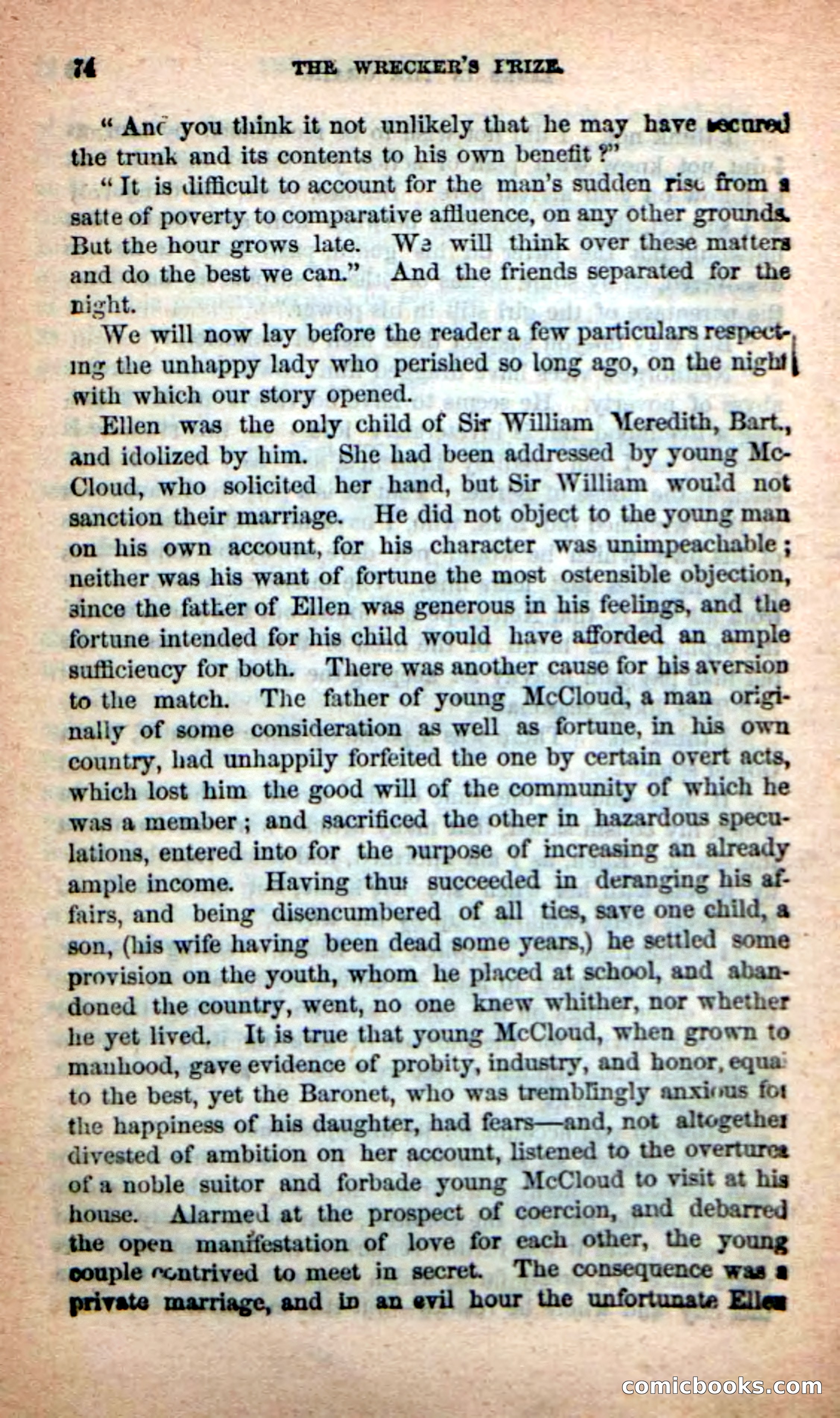 The Wrecker's Prize — page 74 of 124