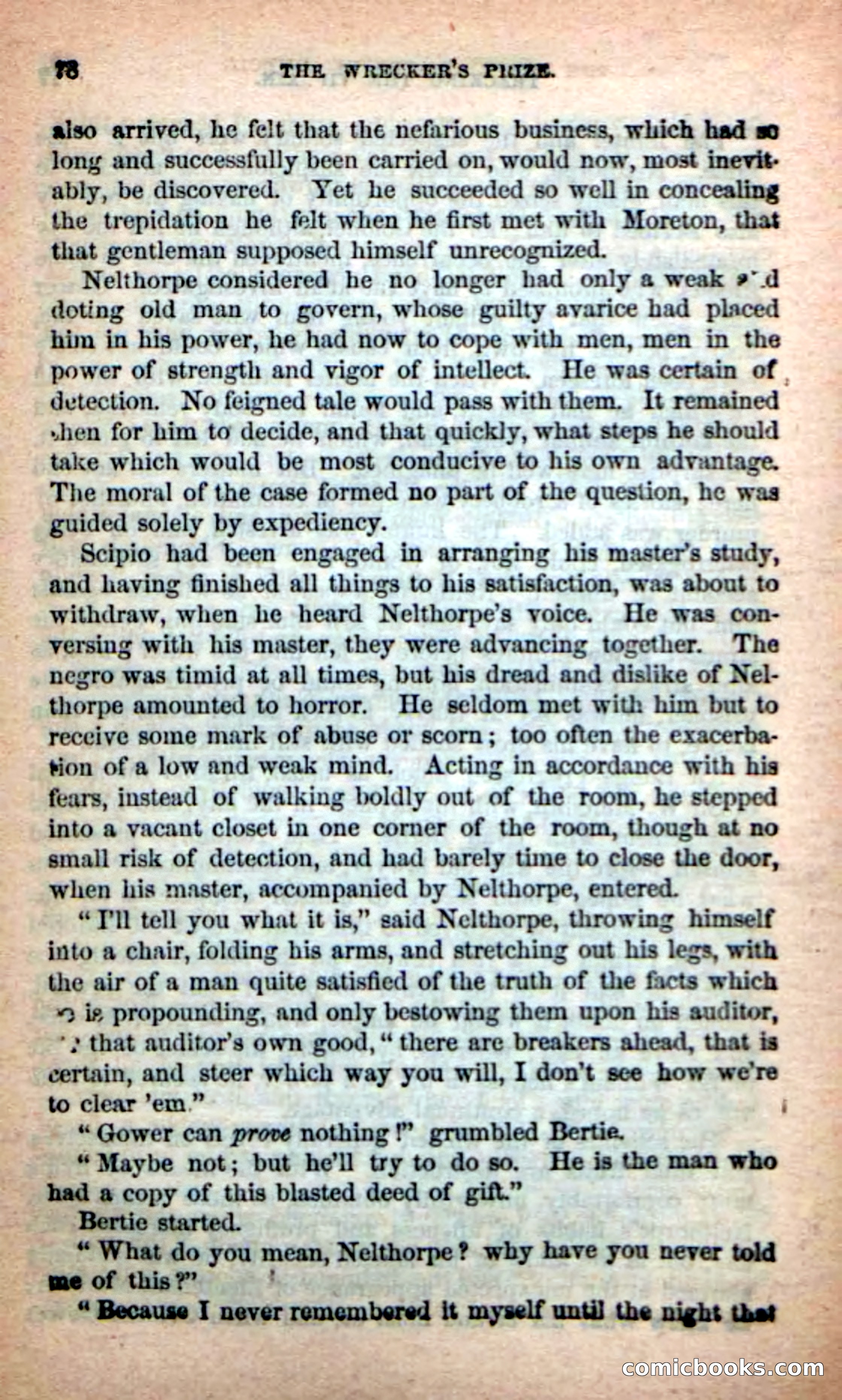 The Wrecker's Prize — page 78 of 124
