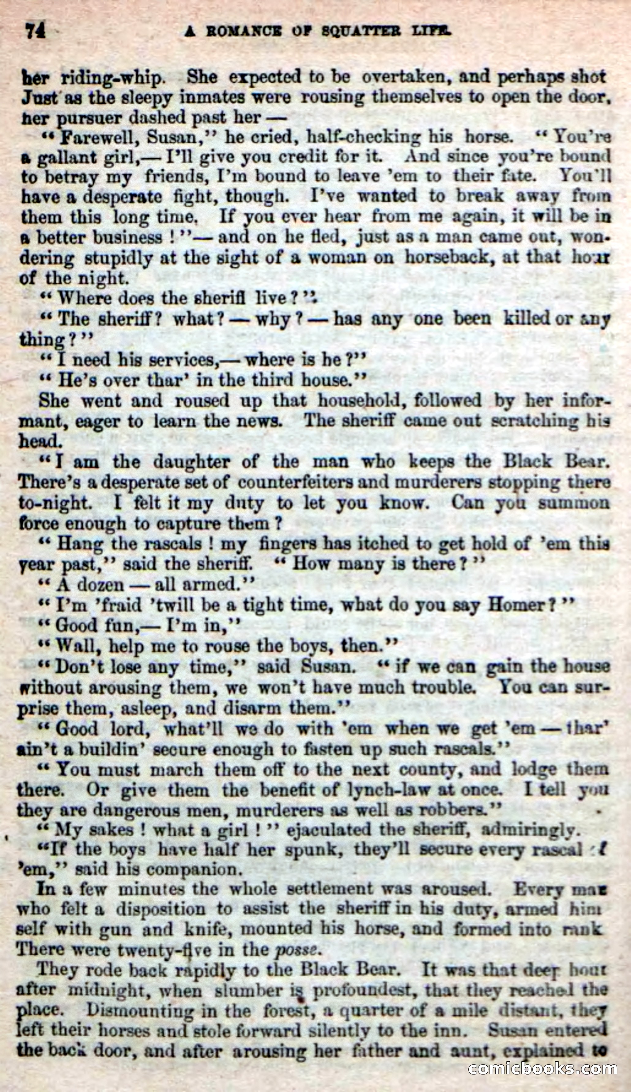 The Backwoods' Bride — page 70 of 100