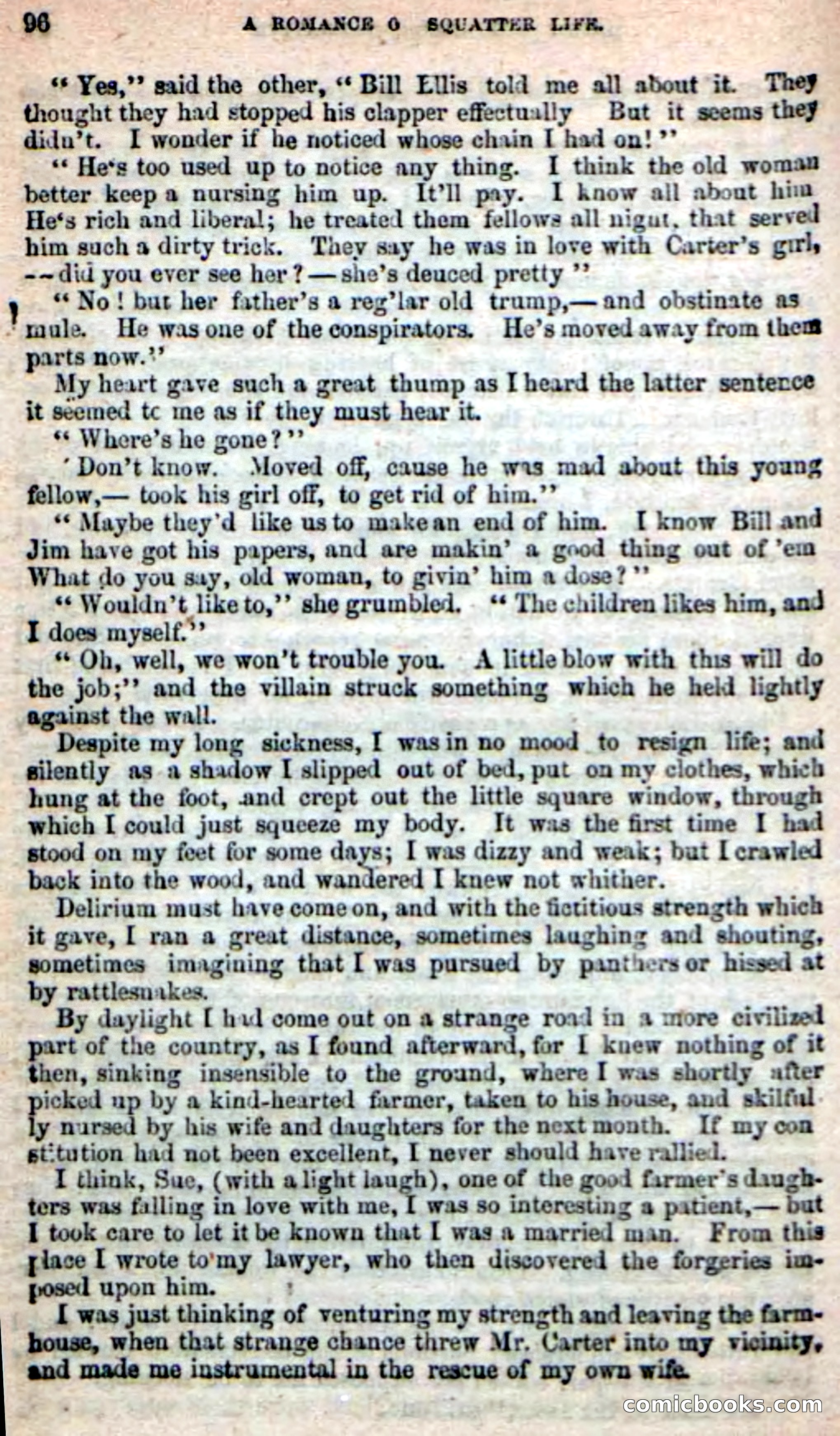 The Backwoods' Bride — page 92 of 100
