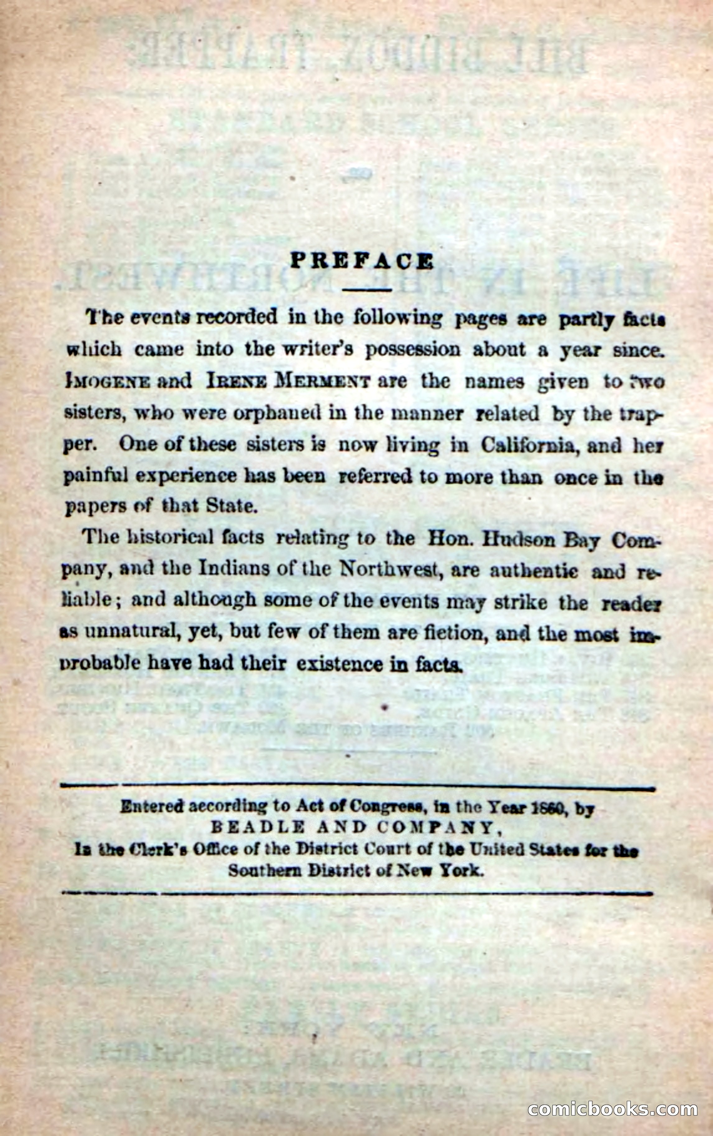 Beadle's New Dime Novels: Bill Biddon, Trapper — page 4 of 100