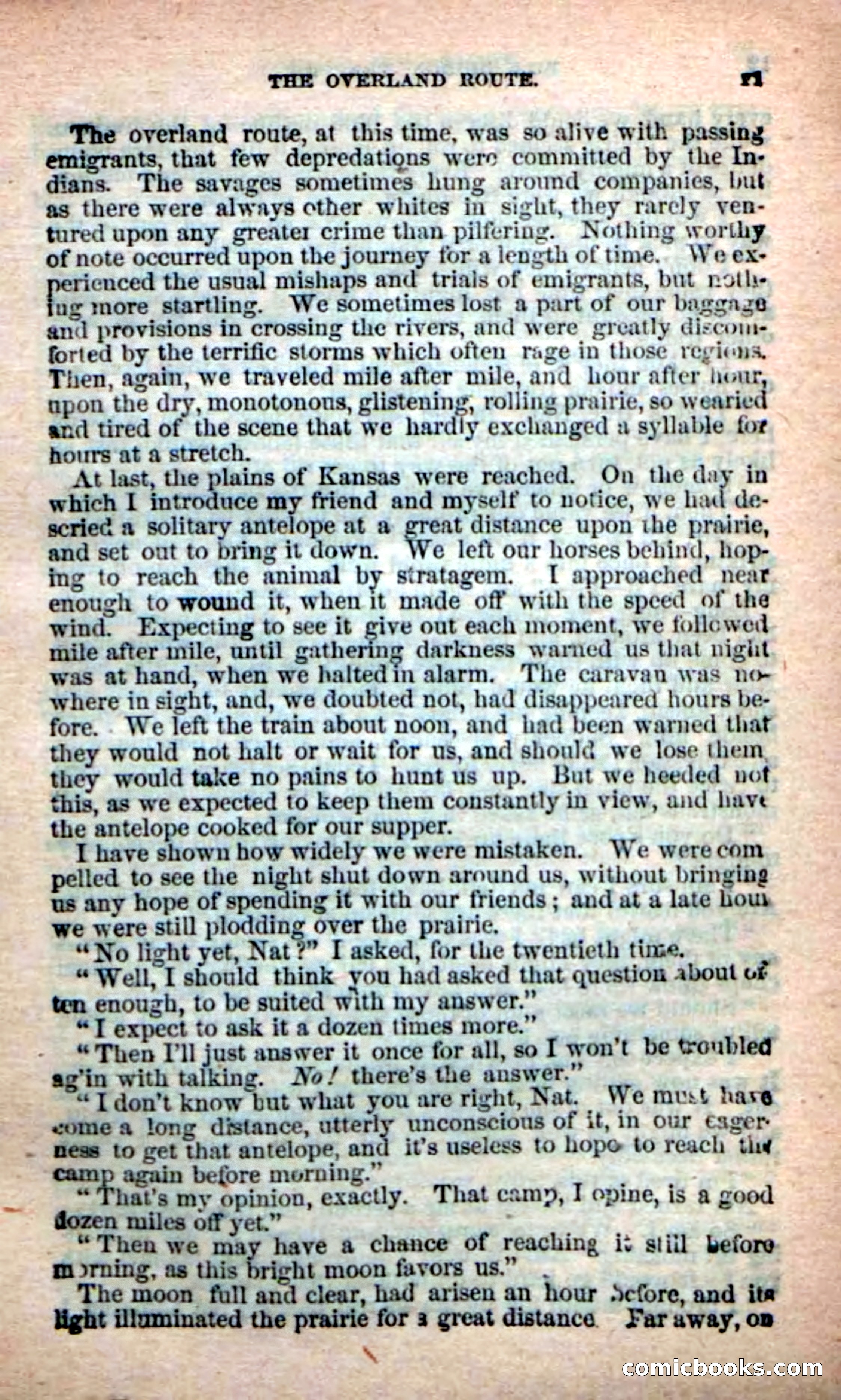 Beadle's New Dime Novels: Bill Biddon, Trapper — page 7 of 100