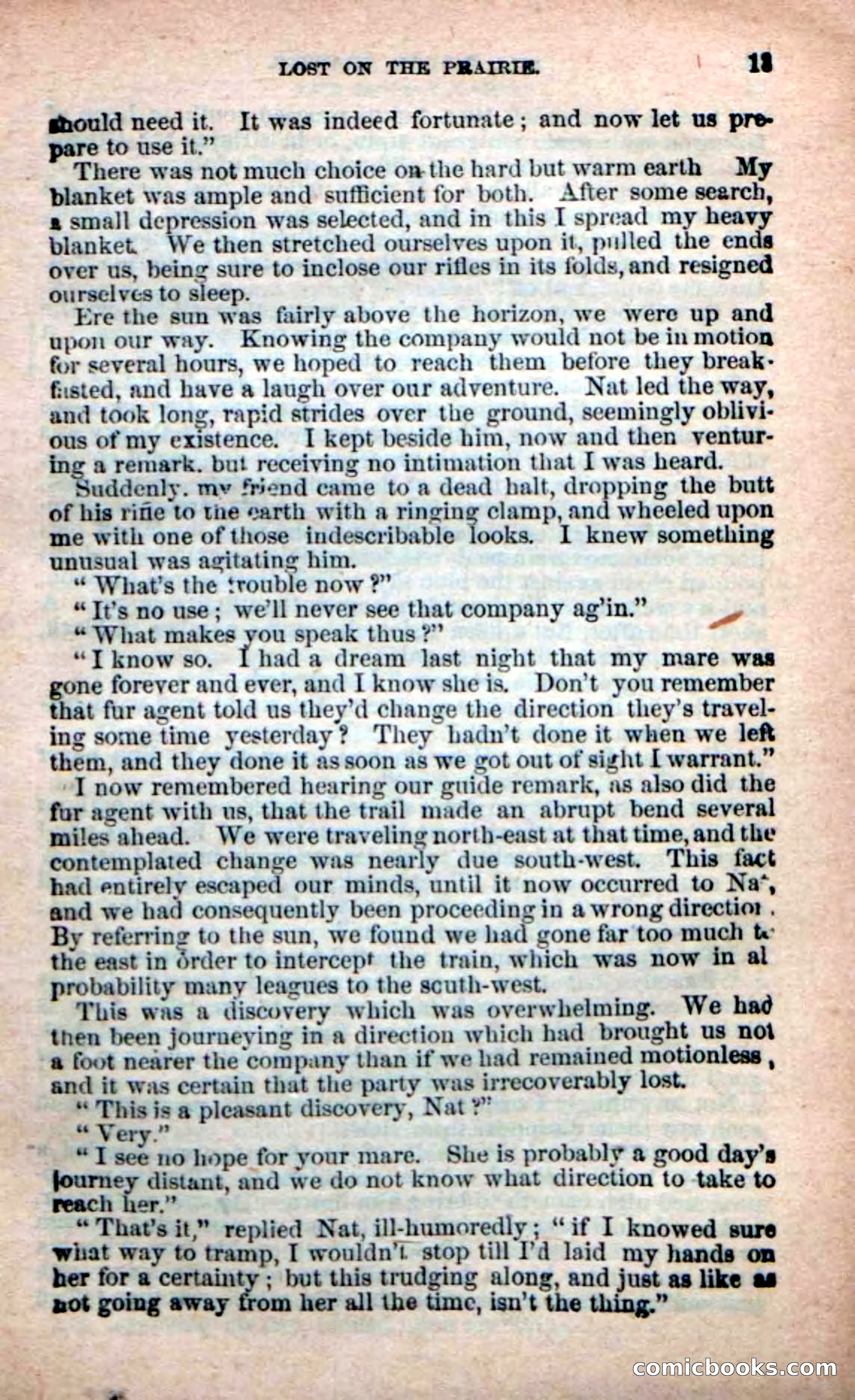 Beadle's New Dime Novels: Bill Biddon, Trapper — page 9 of 100