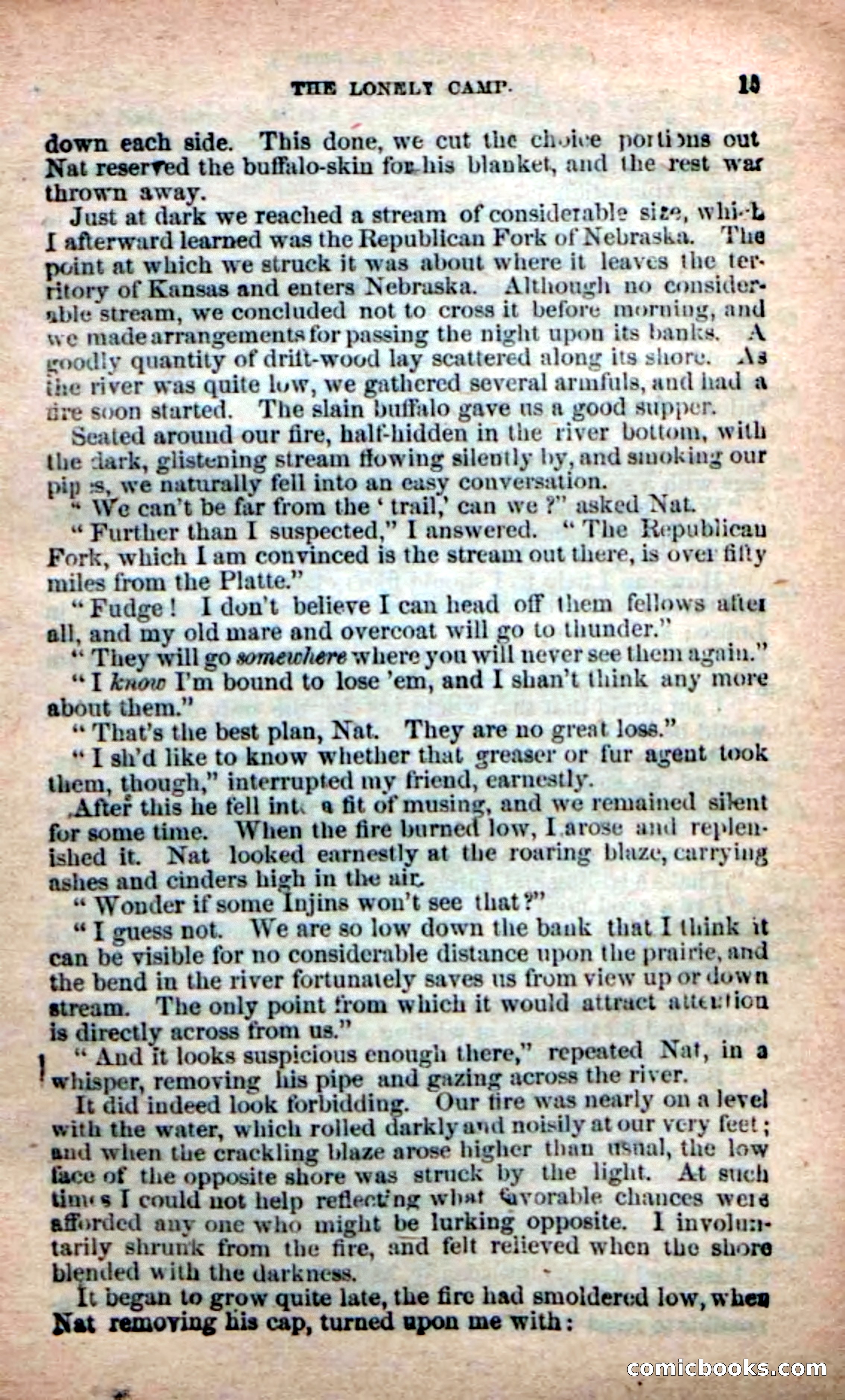 Beadle's New Dime Novels: Bill Biddon, Trapper — page 11 of 100