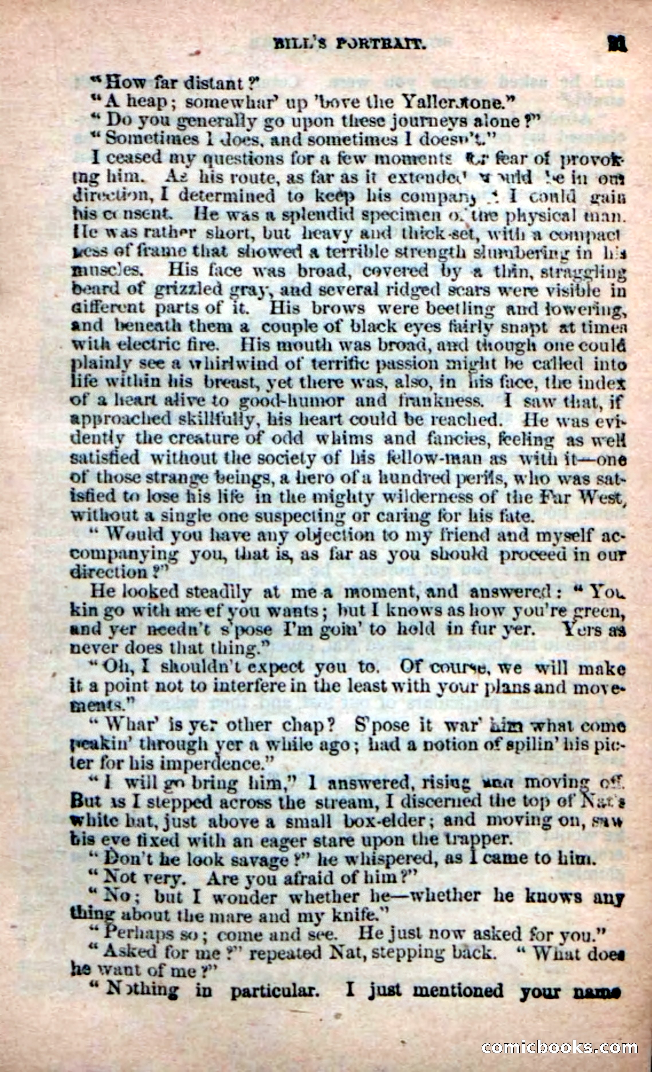 Beadle's New Dime Novels: Bill Biddon, Trapper — page 17 of 100