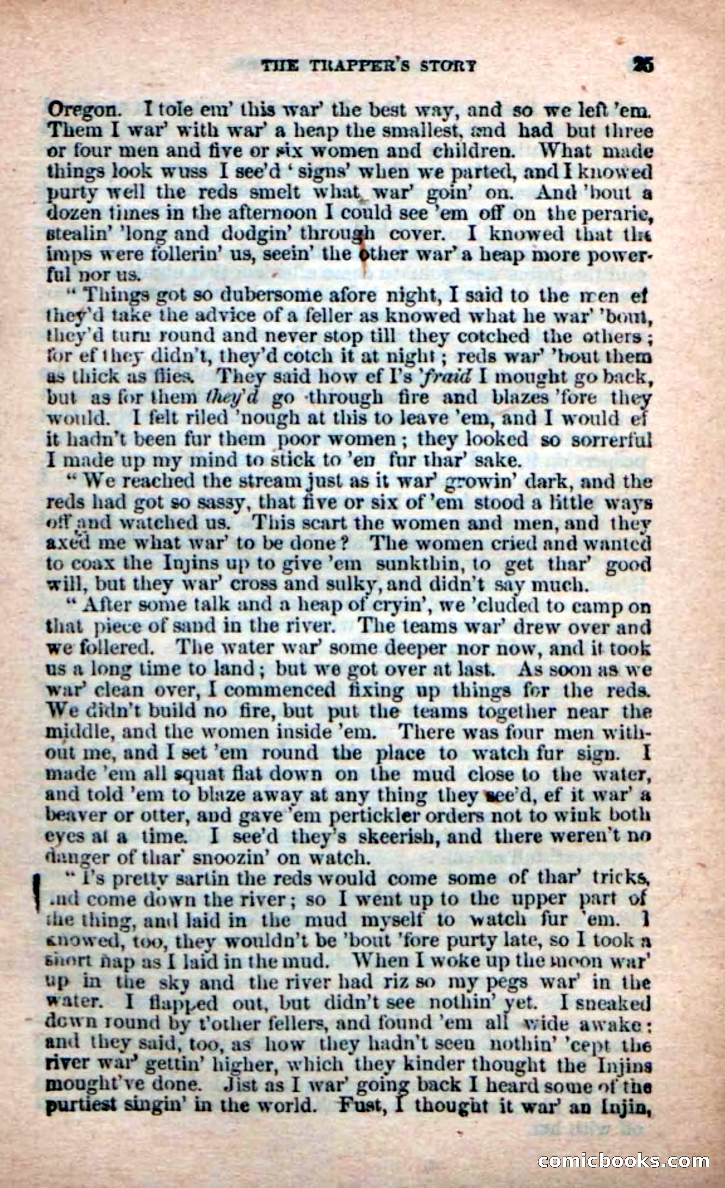 Beadle's New Dime Novels: Bill Biddon, Trapper — page 21 of 100