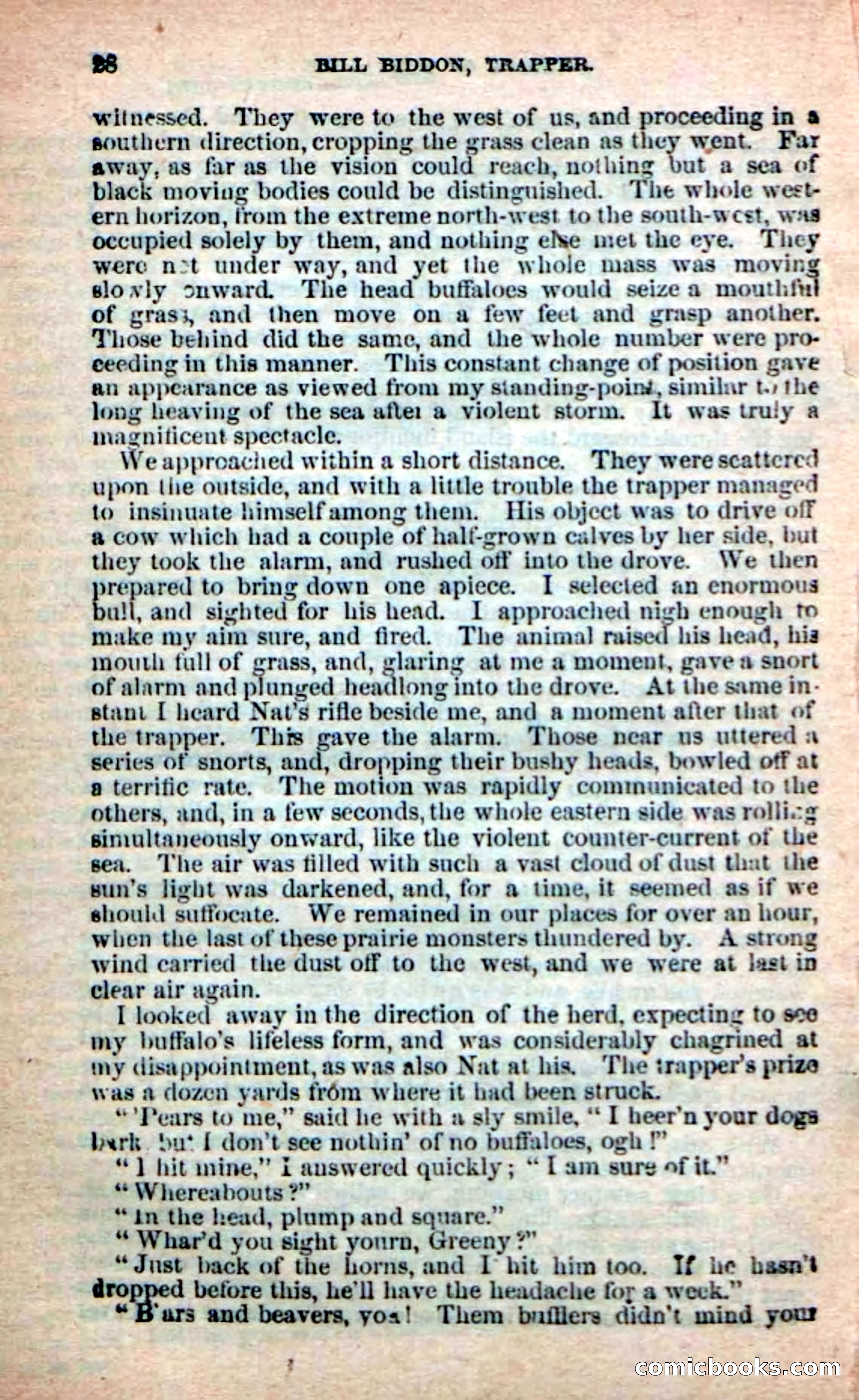 Beadle's New Dime Novels: Bill Biddon, Trapper — page 24 of 100