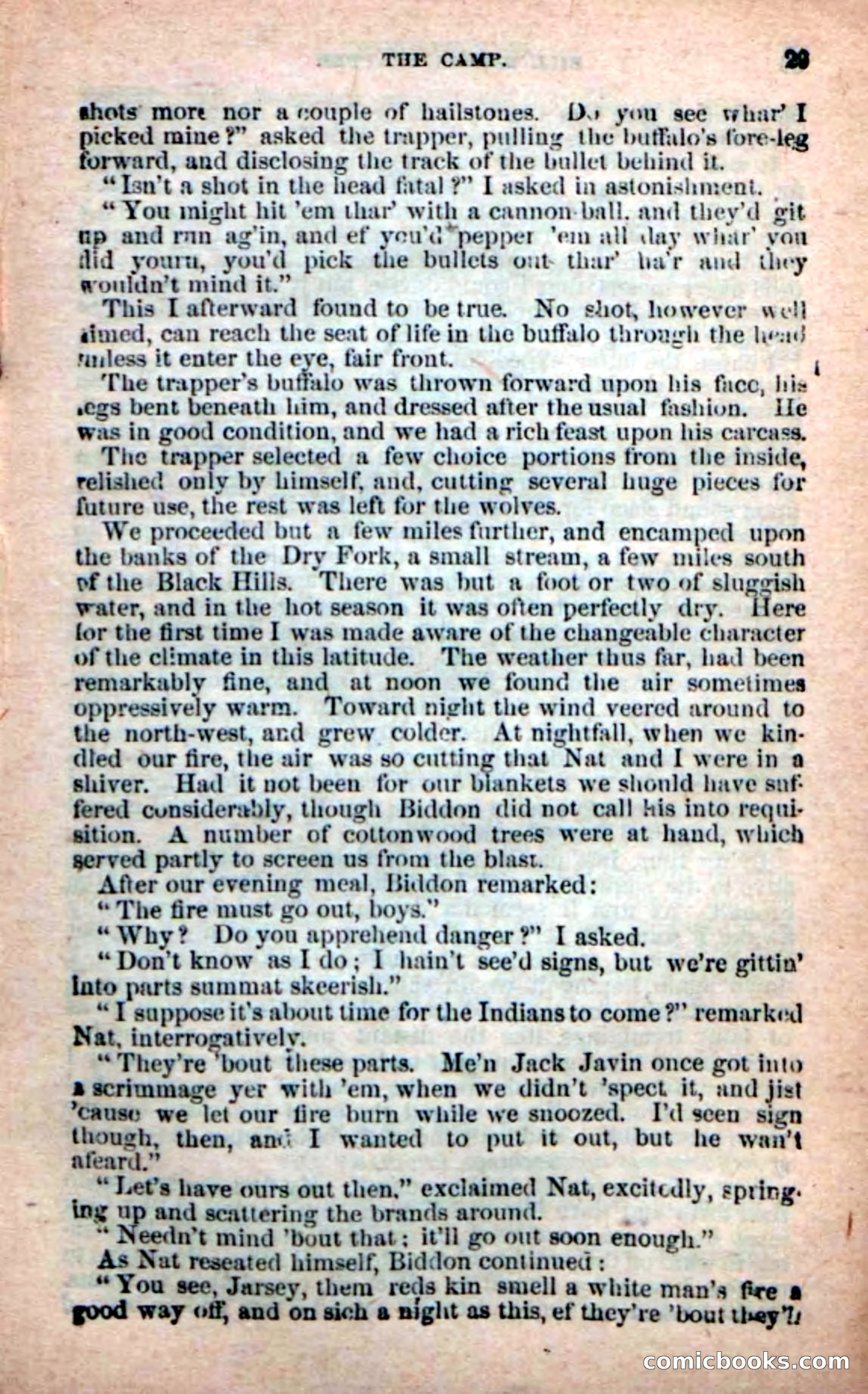 Beadle's New Dime Novels: Bill Biddon, Trapper — page 25 of 100