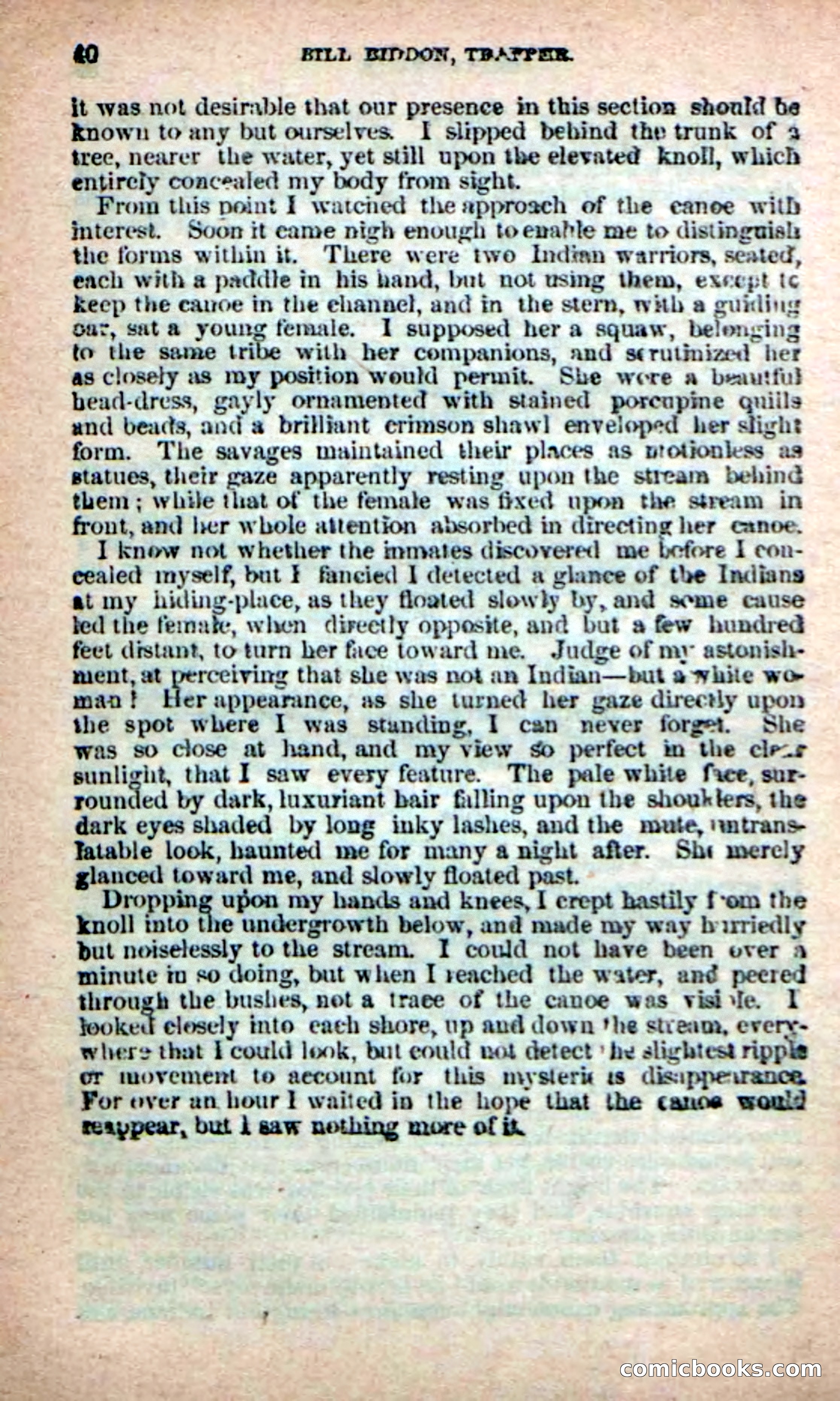 Beadle's New Dime Novels: Bill Biddon, Trapper — page 36 of 100
