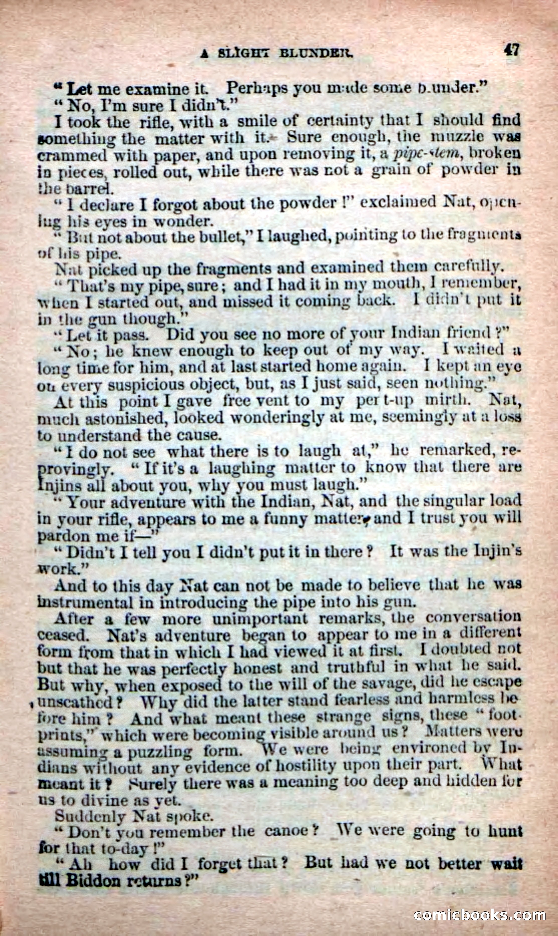 Beadle's New Dime Novels: Bill Biddon, Trapper — page 43 of 100