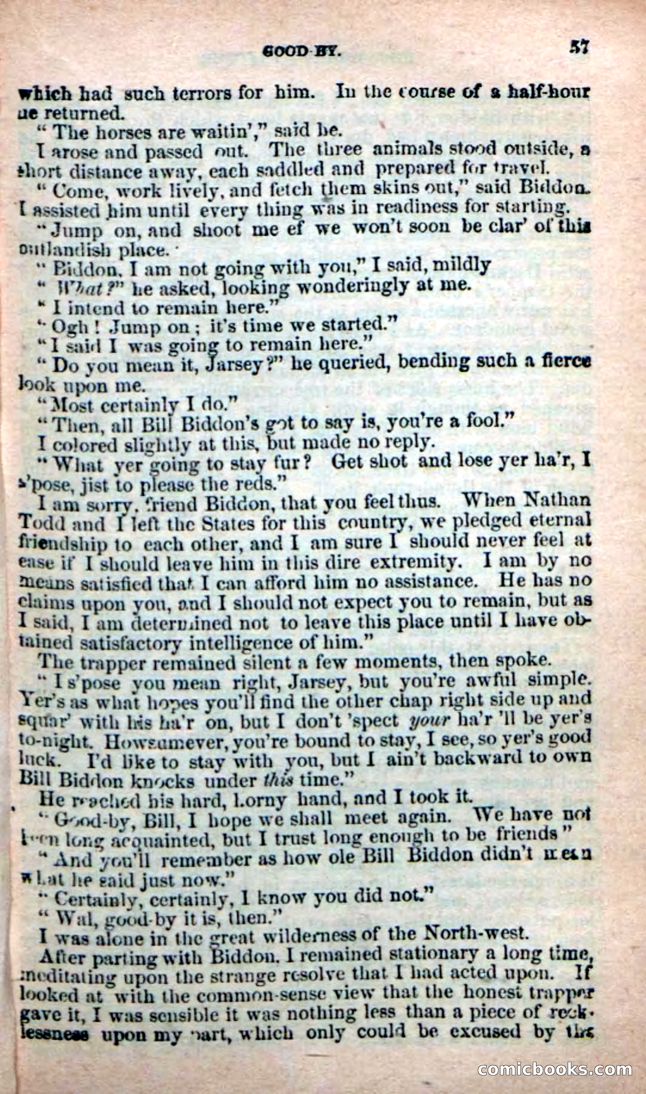 Beadle's New Dime Novels: Bill Biddon, Trapper — page 53 of 100