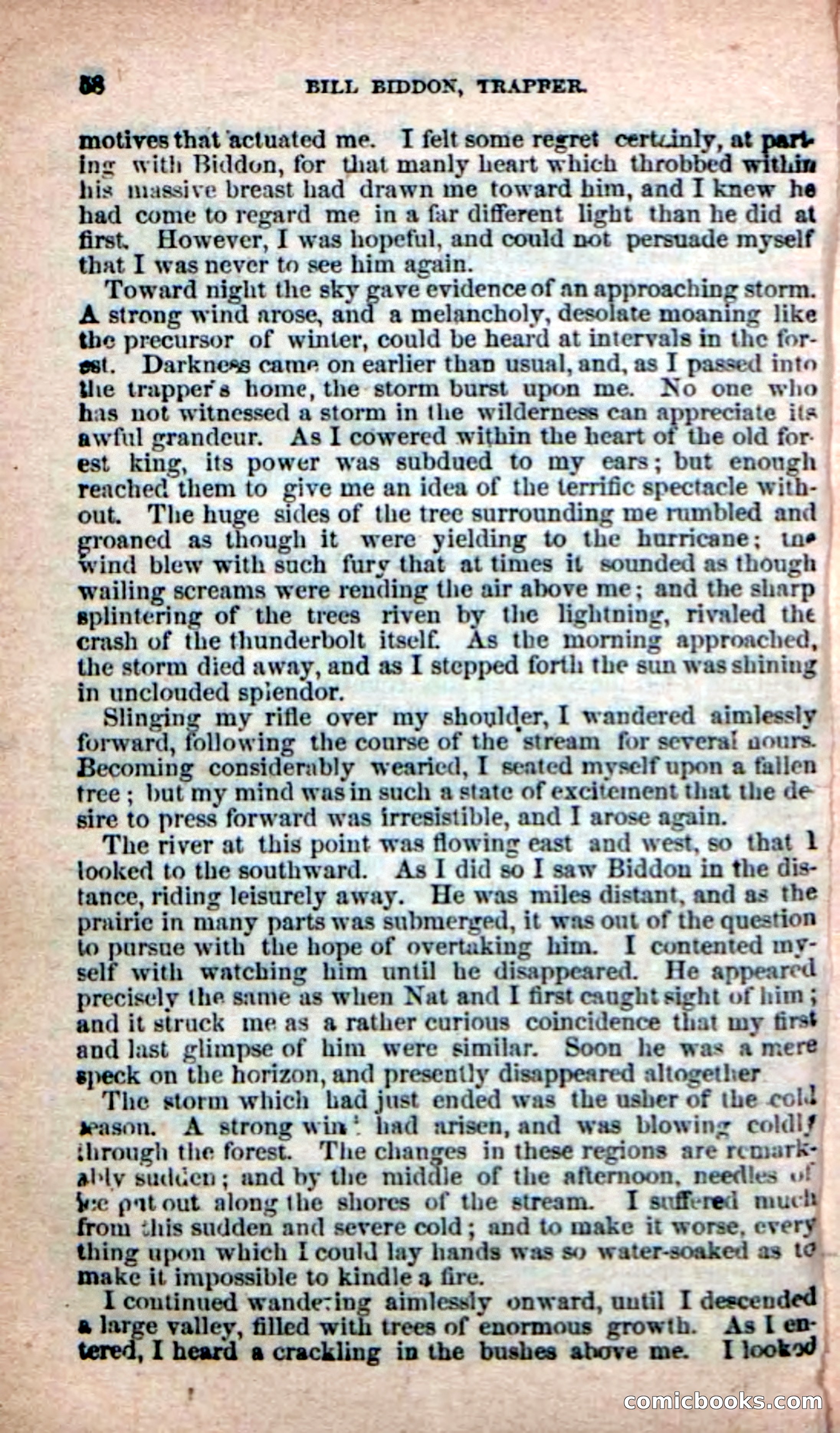 Beadle's New Dime Novels: Bill Biddon, Trapper — page 54 of 100