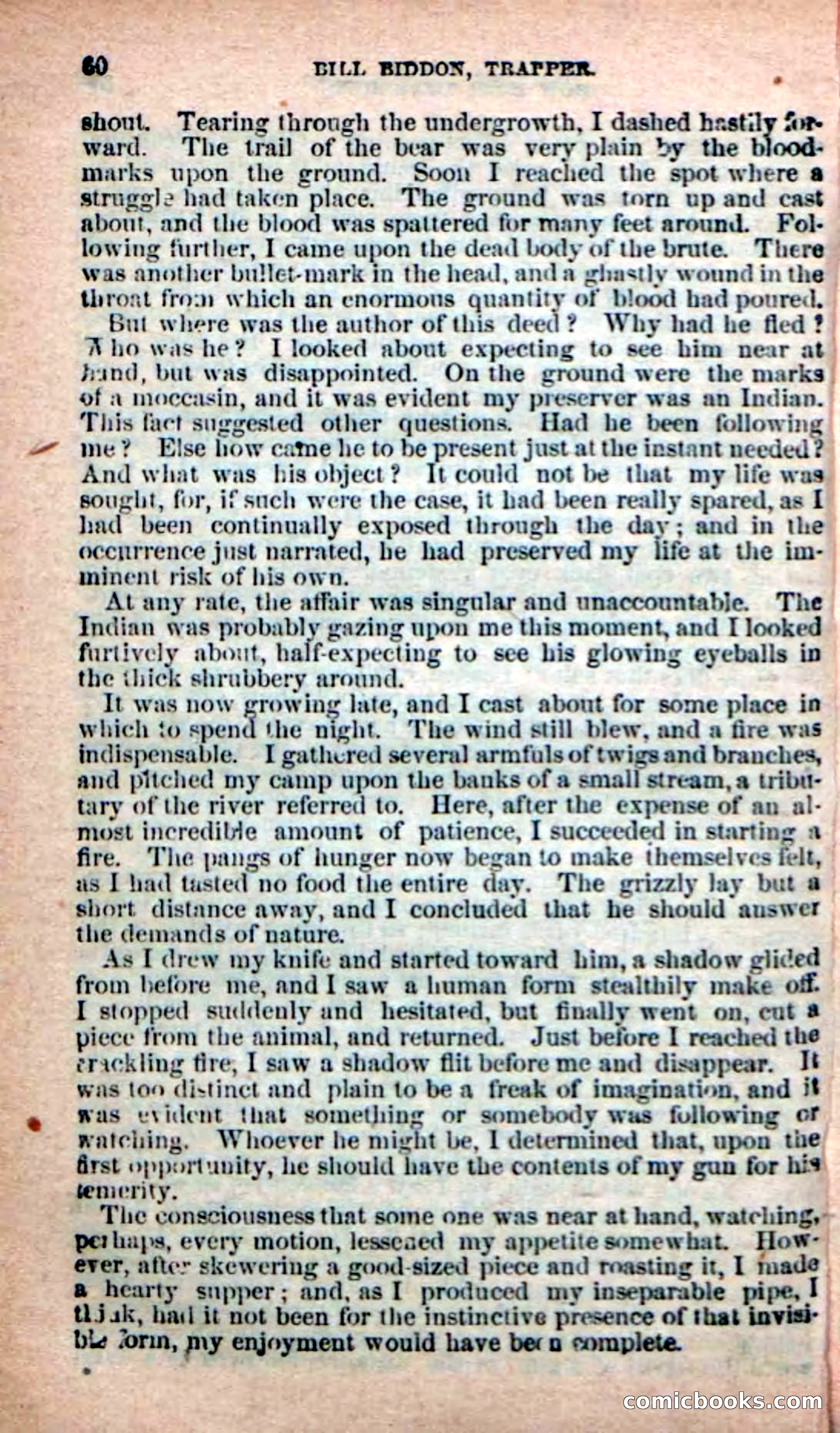 Beadle's New Dime Novels: Bill Biddon, Trapper — page 56 of 100