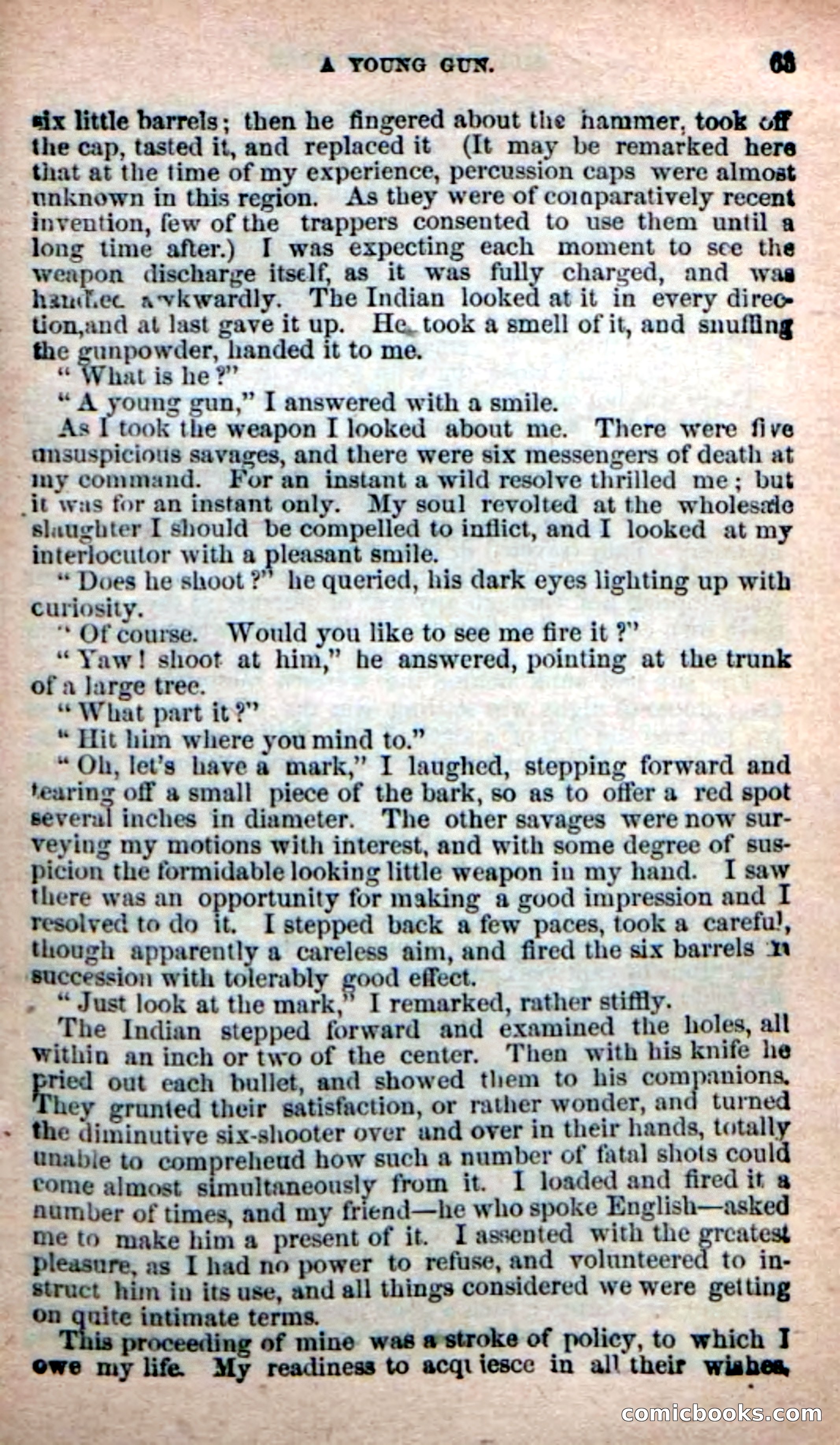 Beadle's New Dime Novels: Bill Biddon, Trapper — page 59 of 100