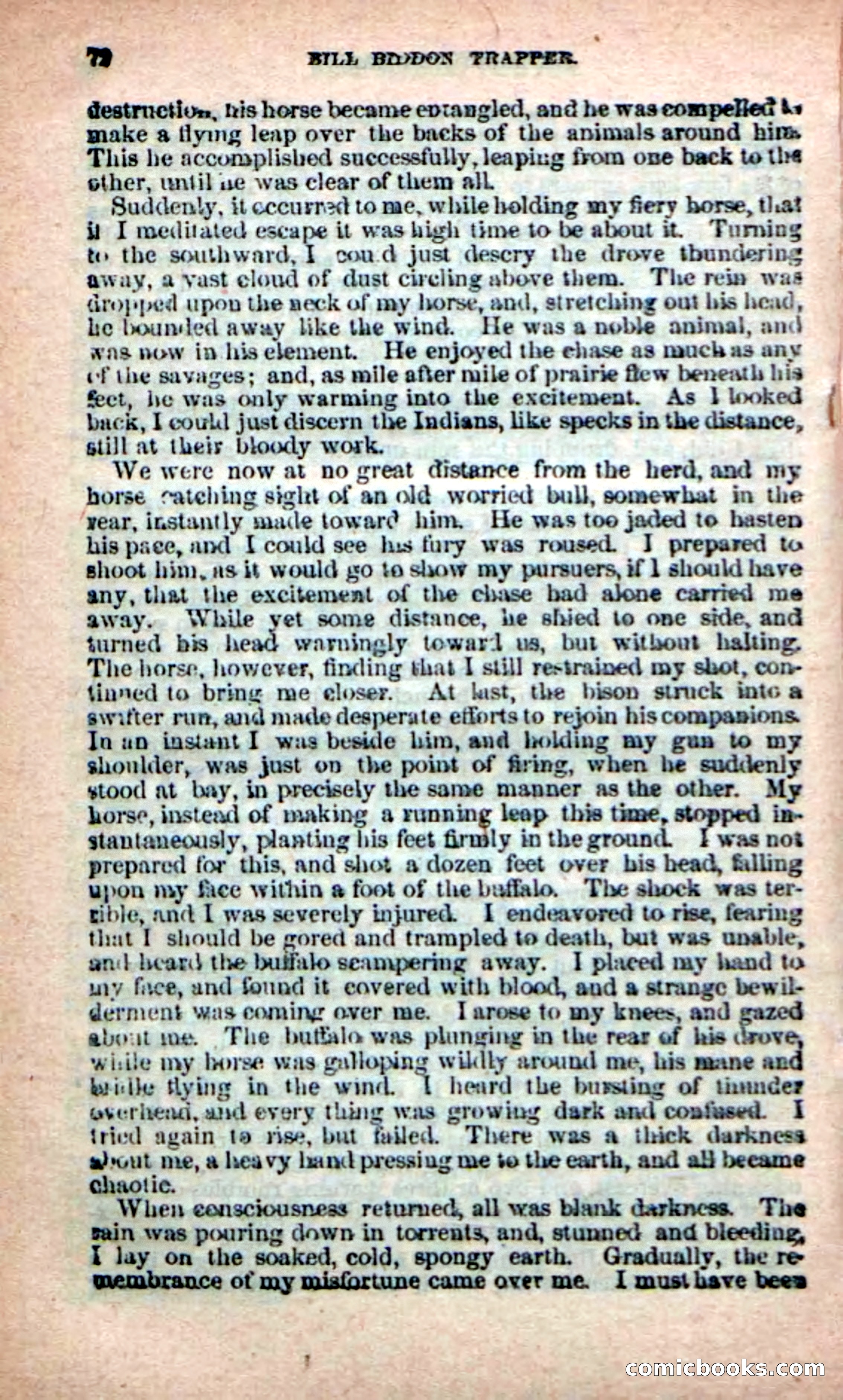 Beadle's New Dime Novels: Bill Biddon, Trapper — page 68 of 100