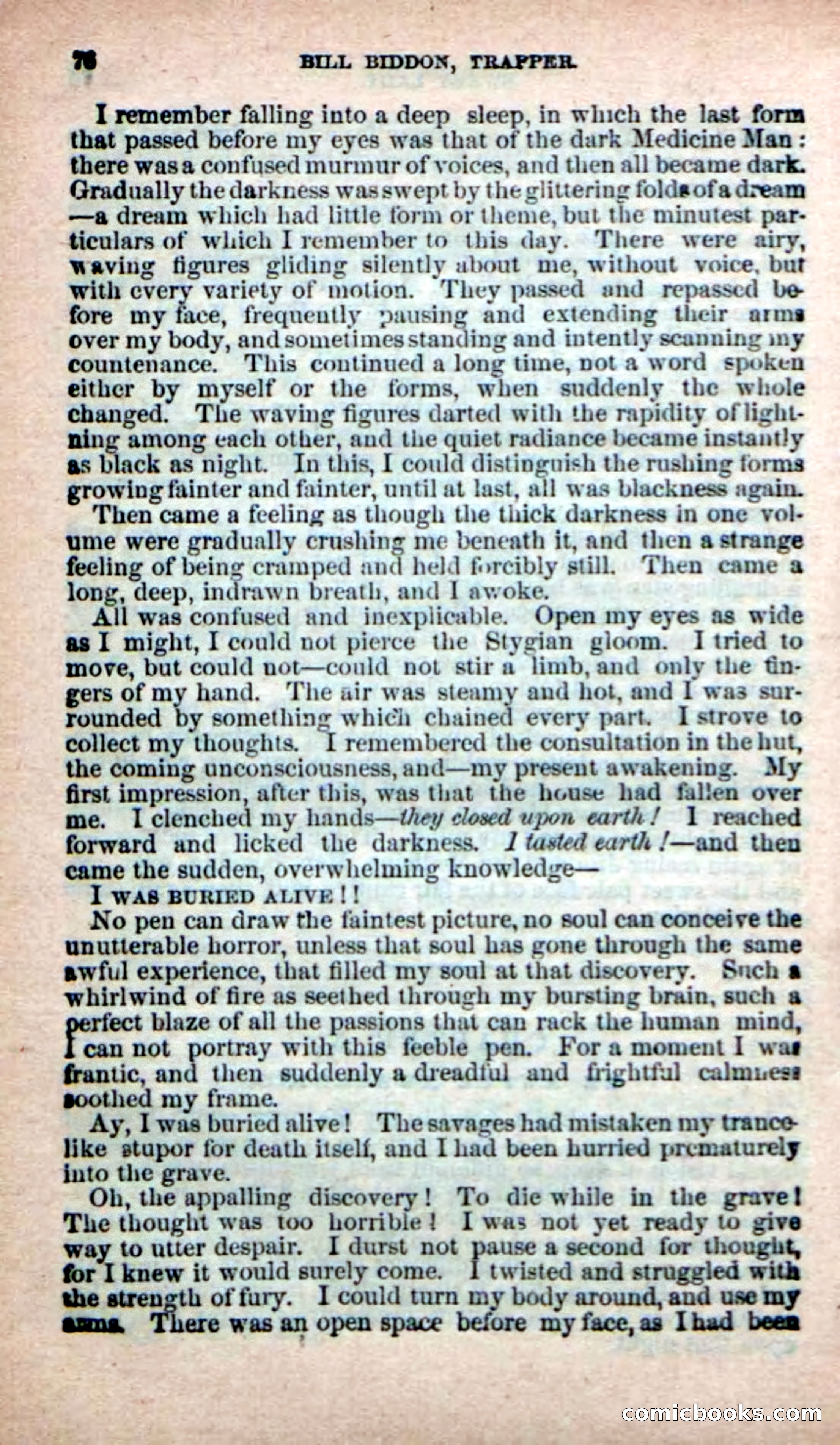 Beadle's New Dime Novels: Bill Biddon, Trapper — page 72 of 100